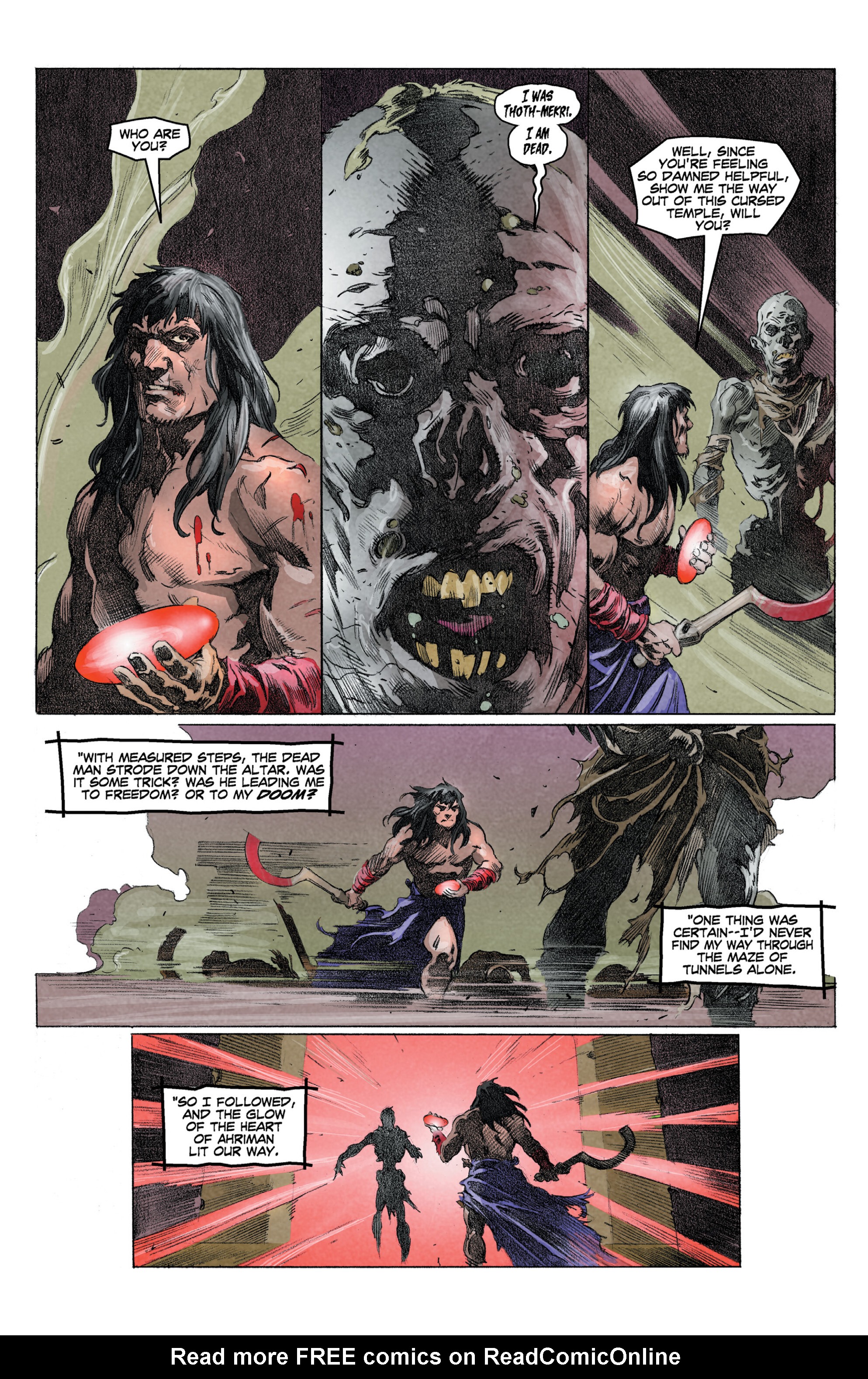 Read online King Conan Chronicles Epic Collection comic -  Issue # Wolves And Dragons (Part 3) - 39