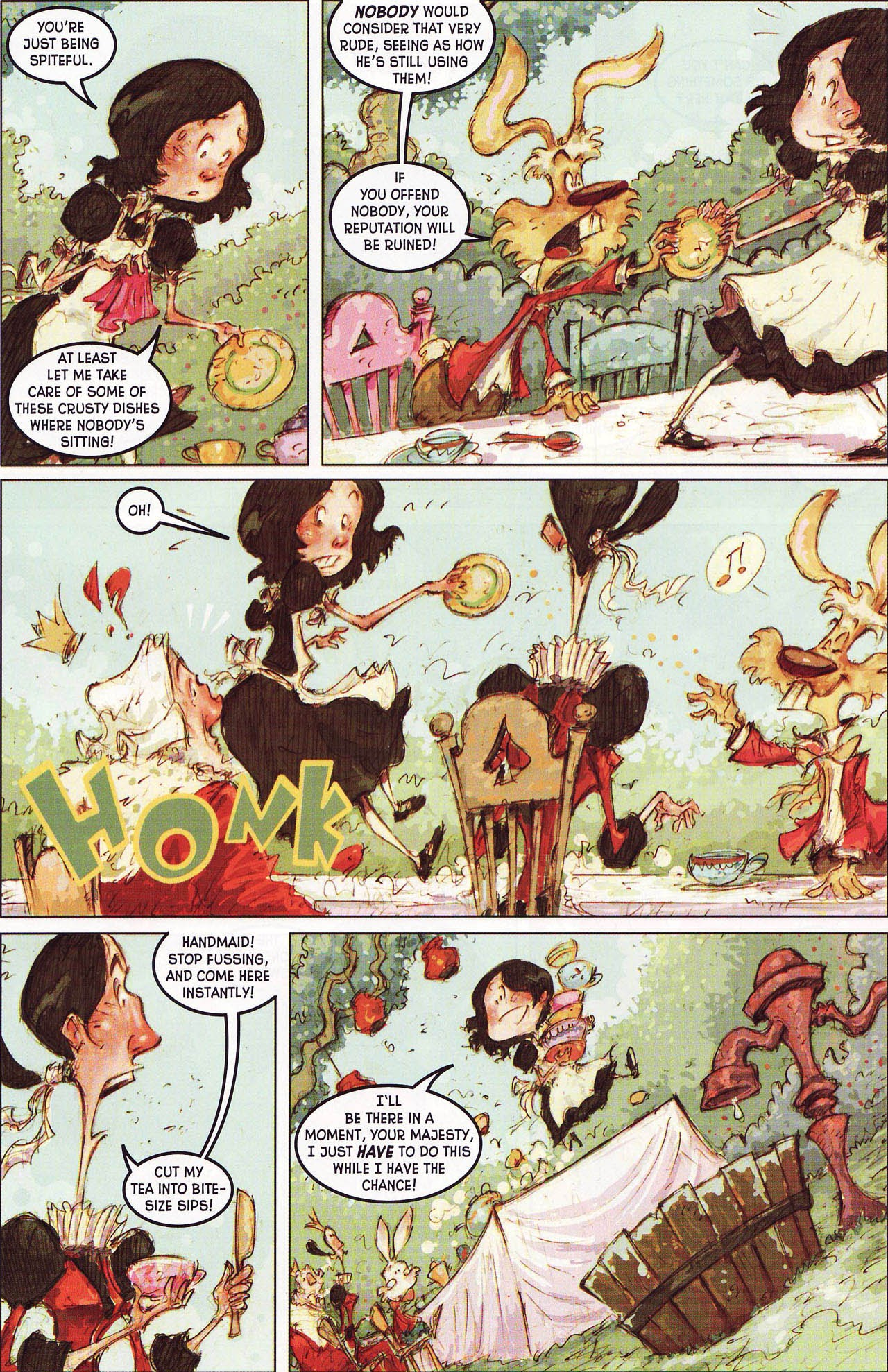 Read online Wonderland (2006) comic -  Issue #4 - 9