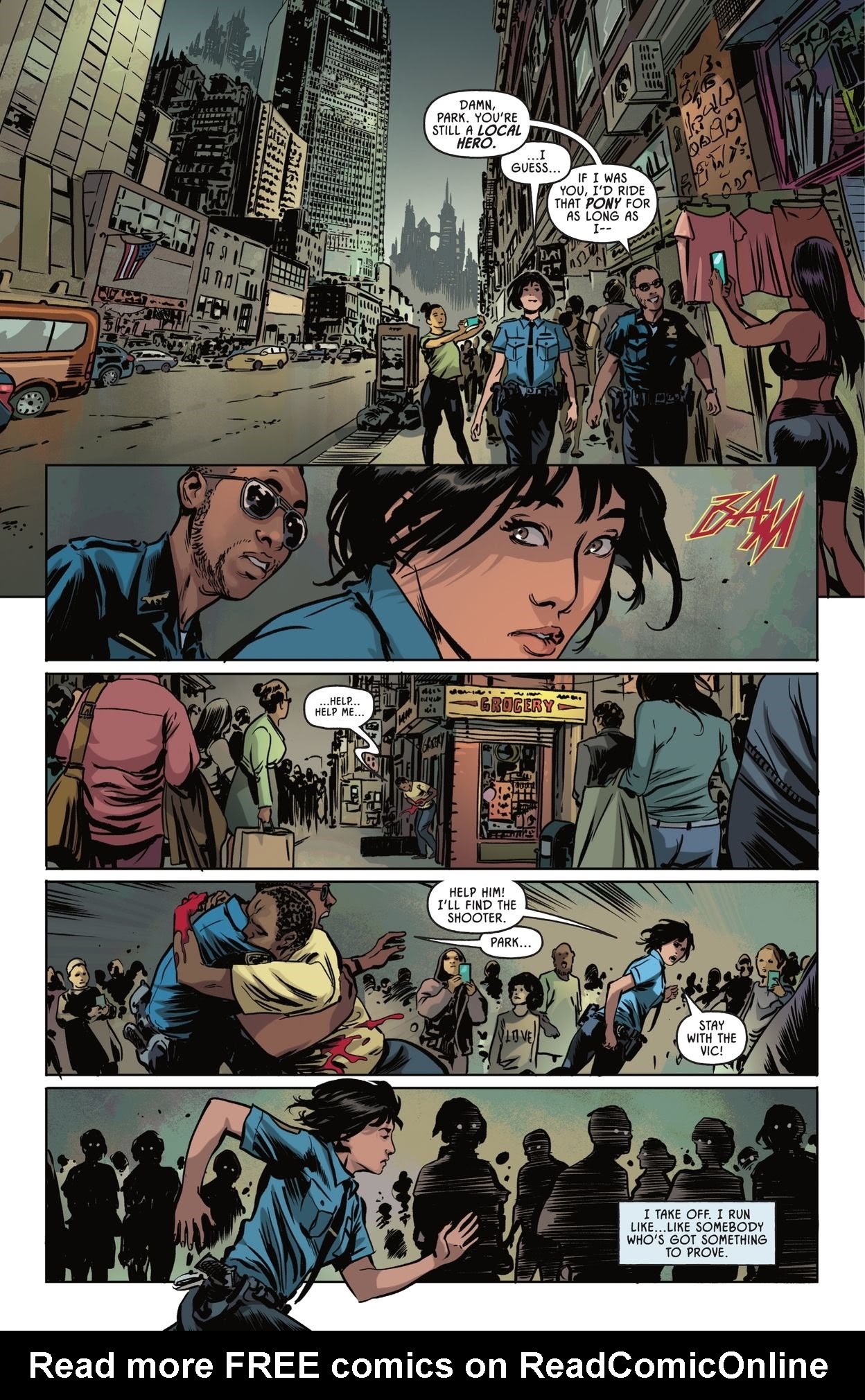 Read online GCPD: The Blue Wall comic -  Issue #1 - 22