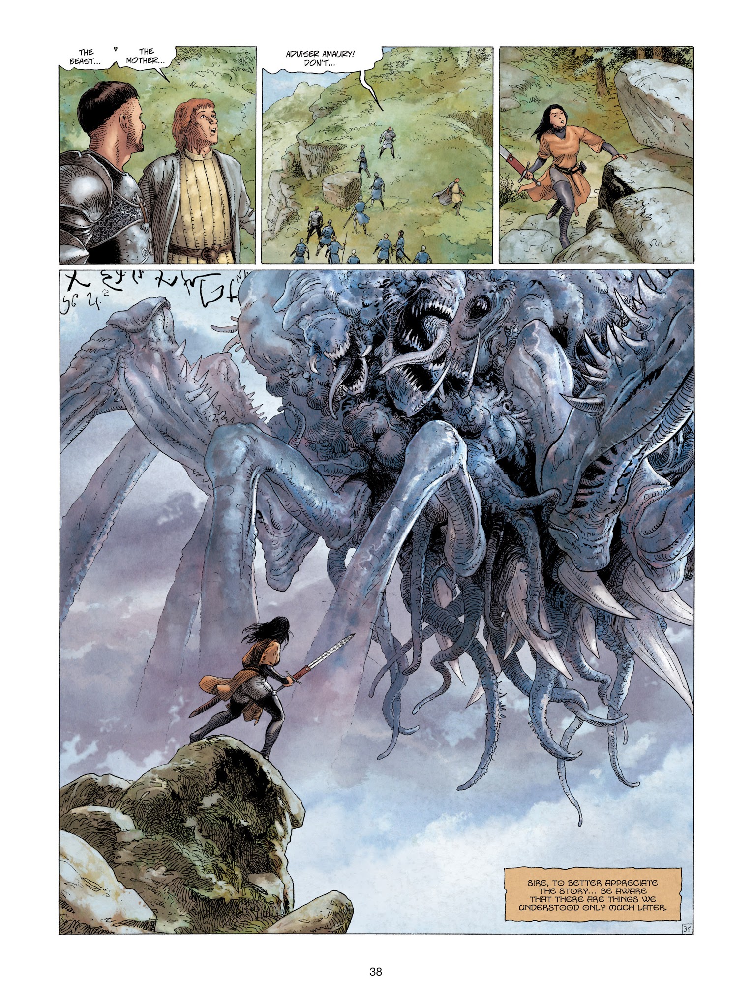 Read online Marie of the Dragons comic -  Issue #5 - 38