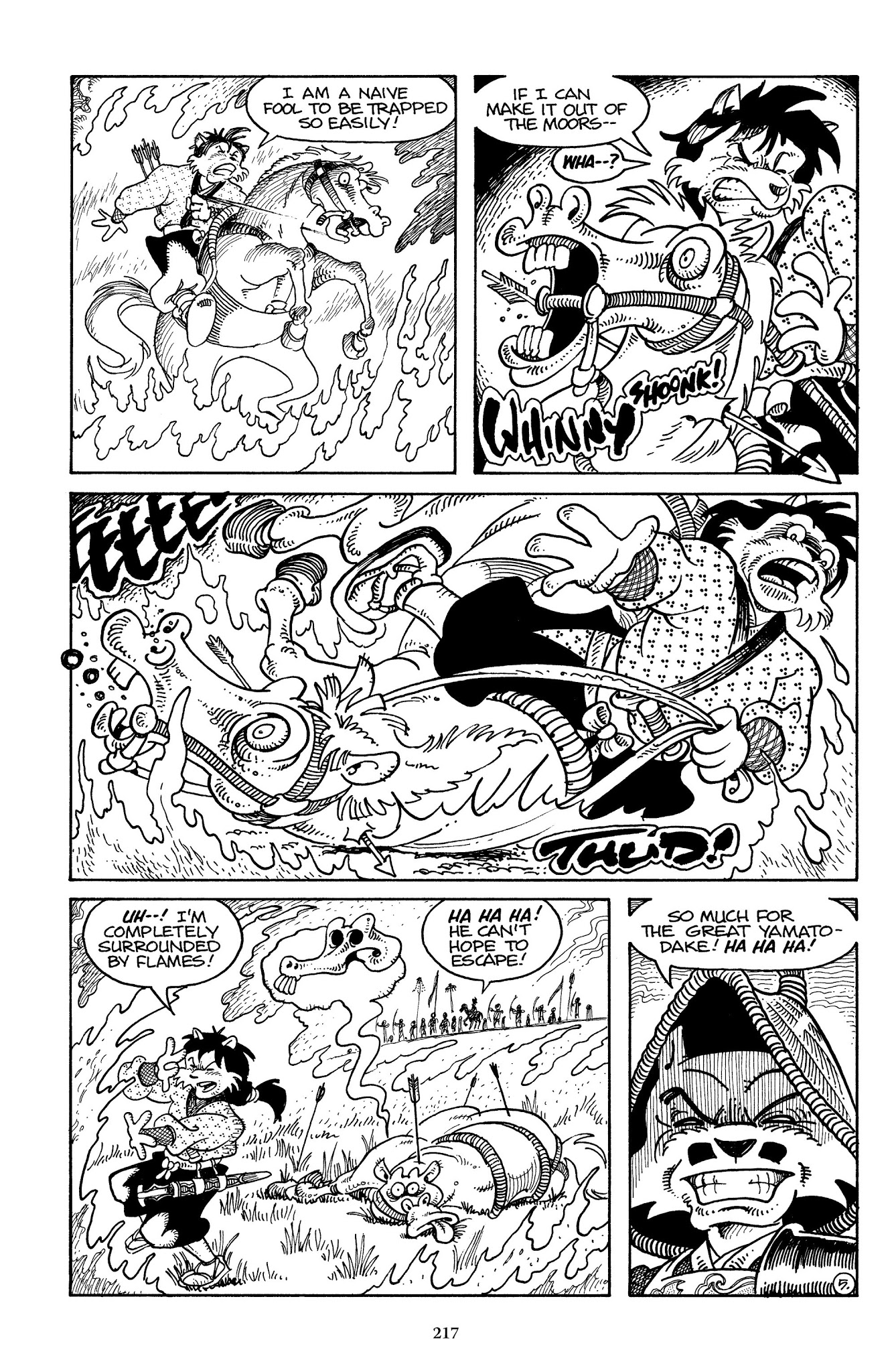 Read online The Usagi Yojimbo Saga comic -  Issue # TPB 2 - 216