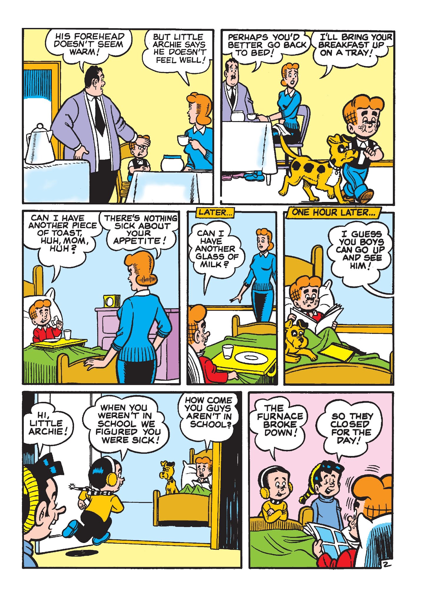 Read online Archie's Funhouse Double Digest comic -  Issue #18 - 136