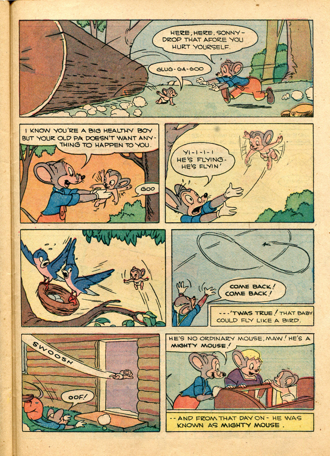 Read online Paul Terry's Mighty Mouse Comics comic -  Issue #25 - 42