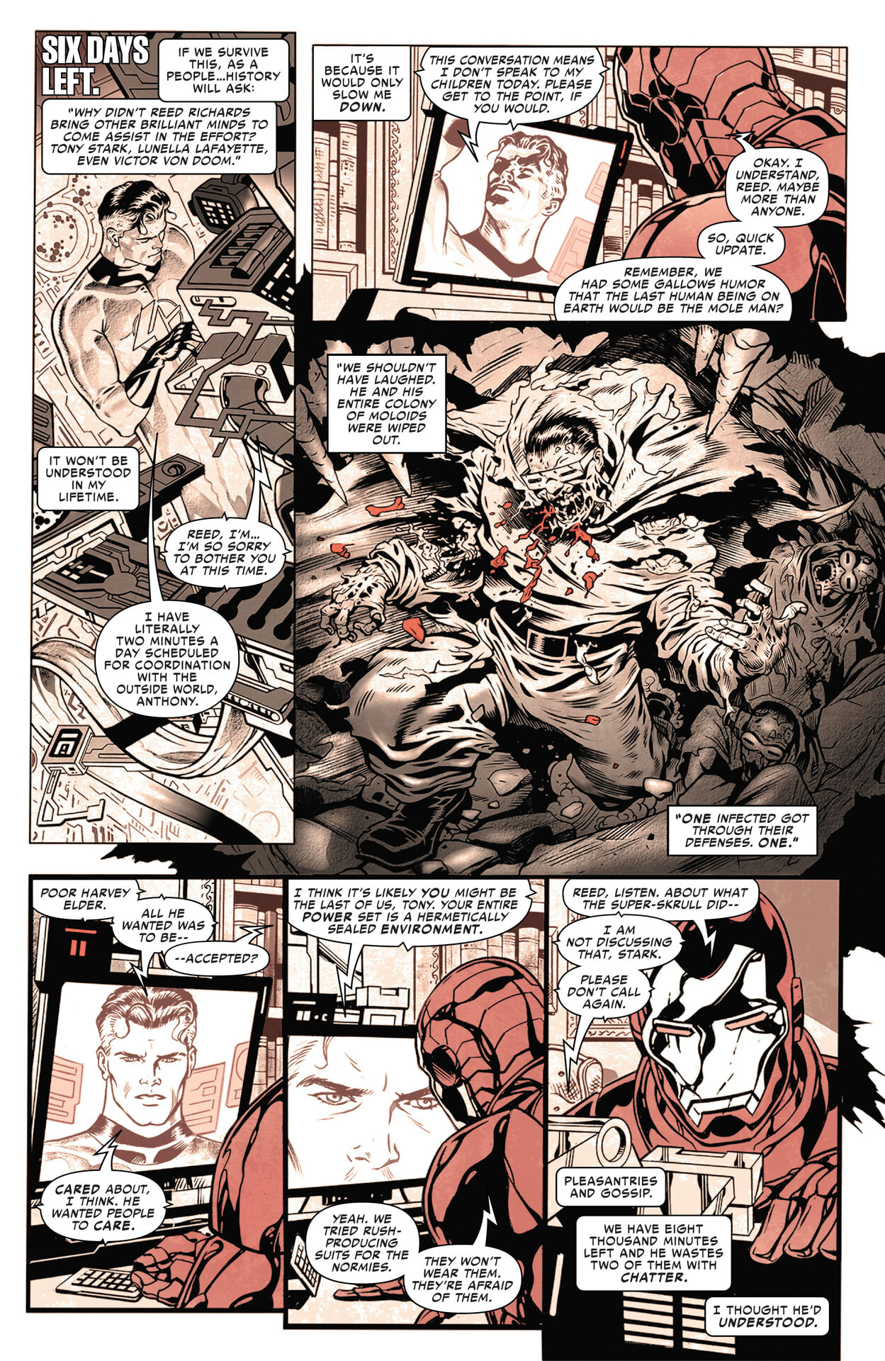 Read online Marvel Zombies: Black, White & Blood comic -  Issue #2 - 7