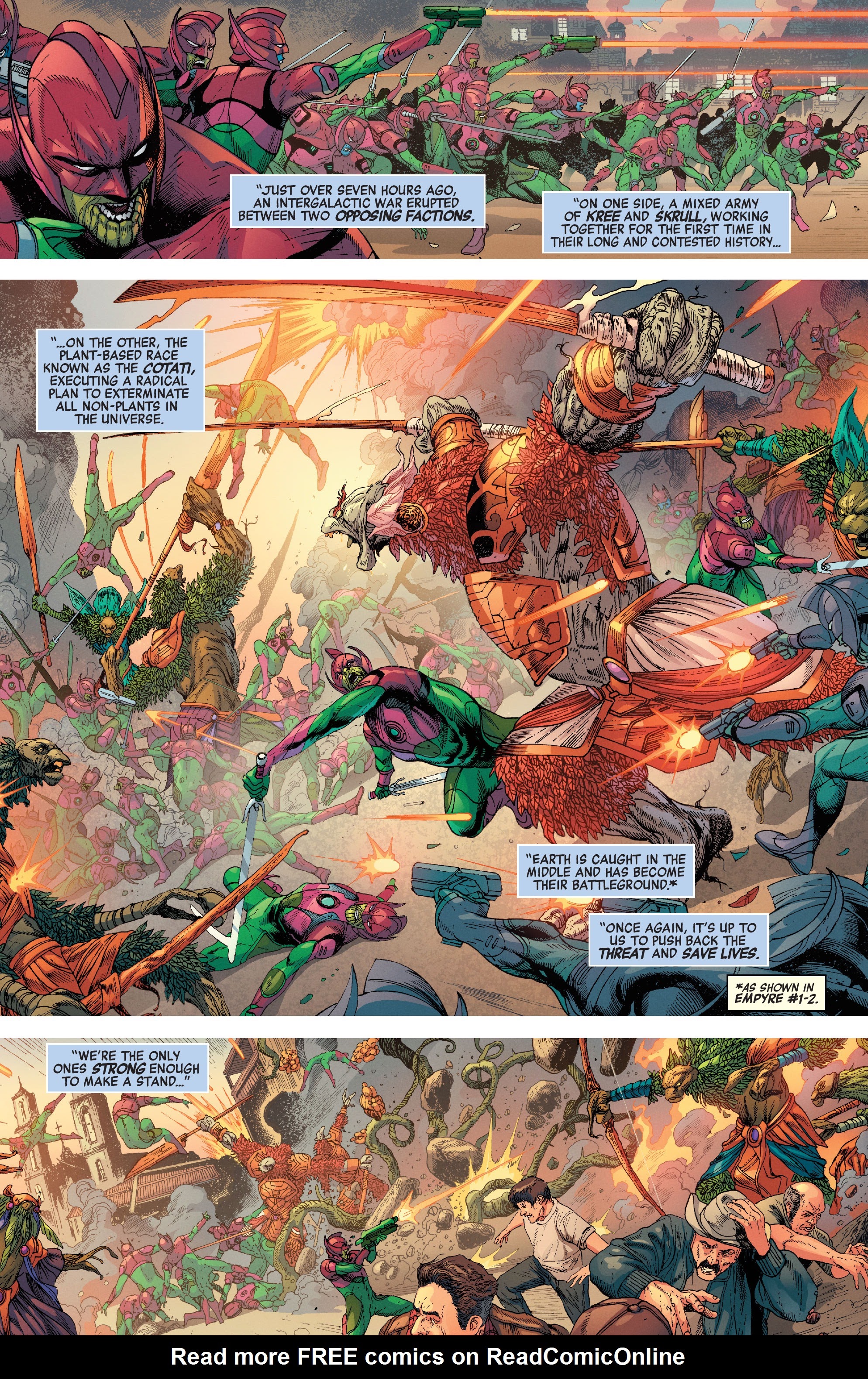 Read online Empyre: Captain America & The Avengers comic -  Issue # TPB - 67