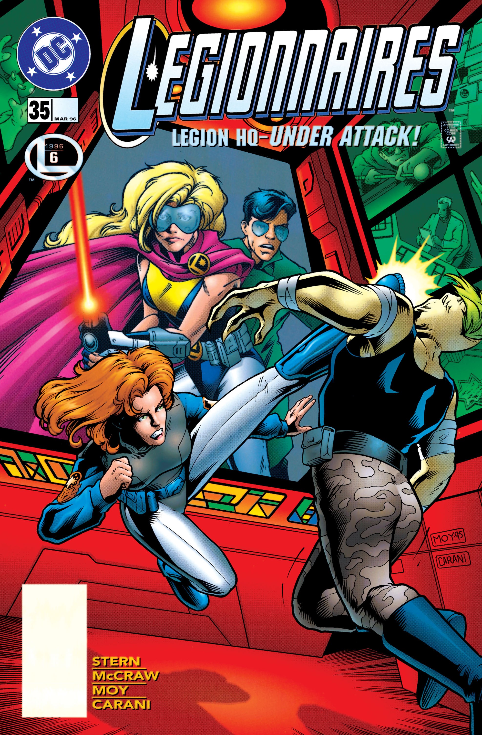Read online Legionnaires comic -  Issue #35 - 1