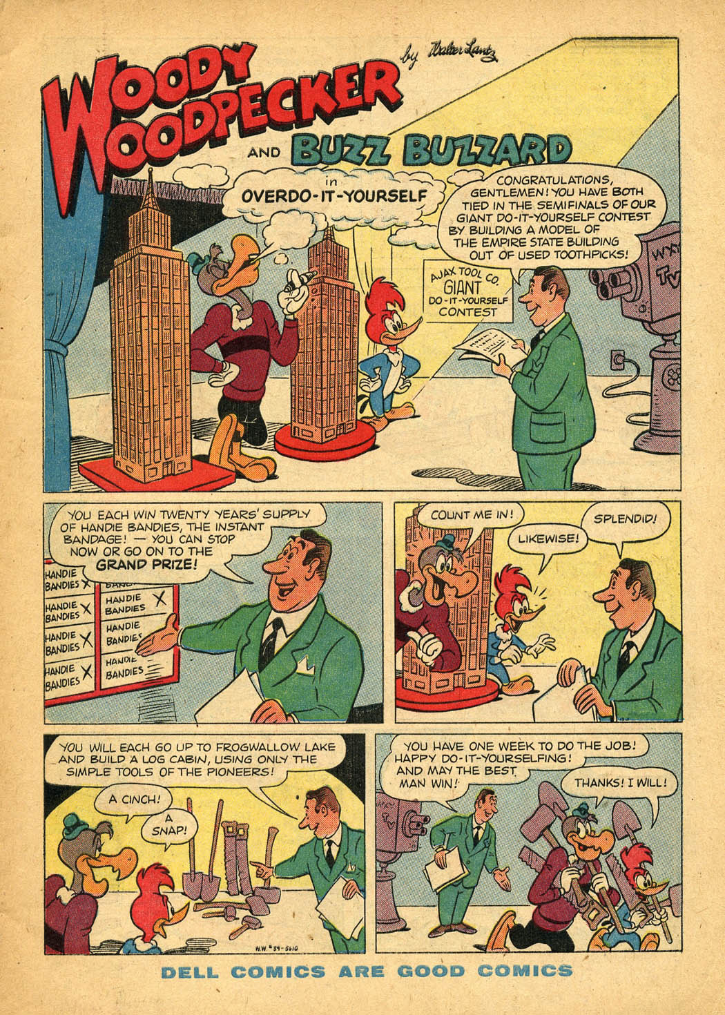 Read online Walter Lantz Woody Woodpecker (1952) comic -  Issue #39 - 3