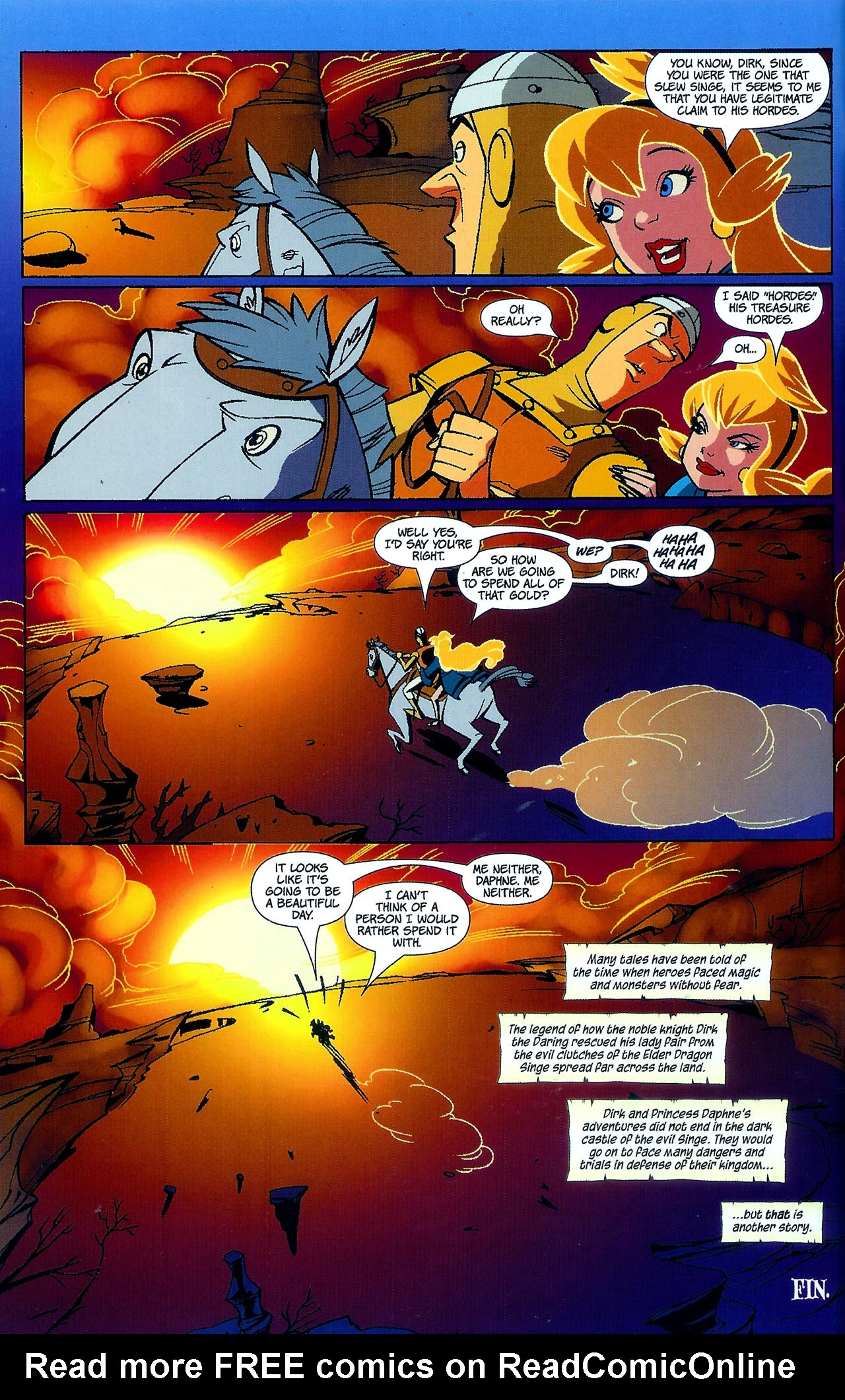 Read online Dragon's Lair (2006) comic -  Issue #4 - 24