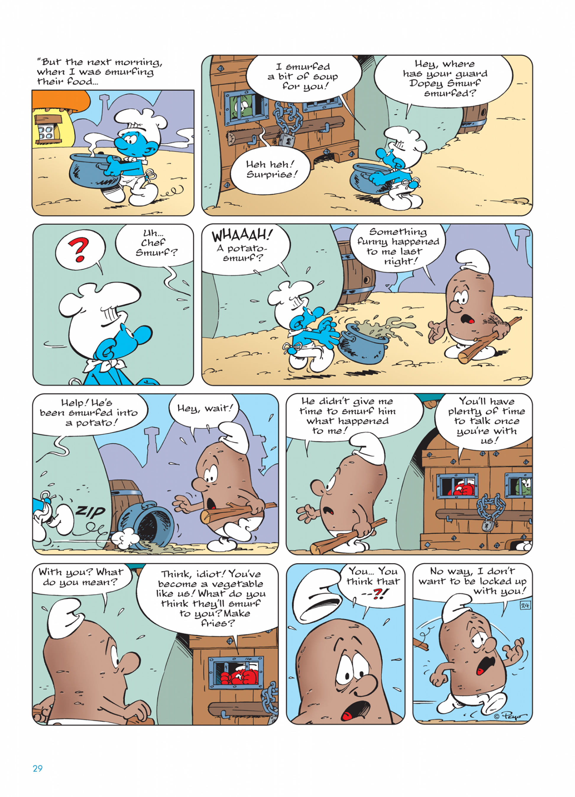 Read online The Smurfs comic -  Issue #26 - 29
