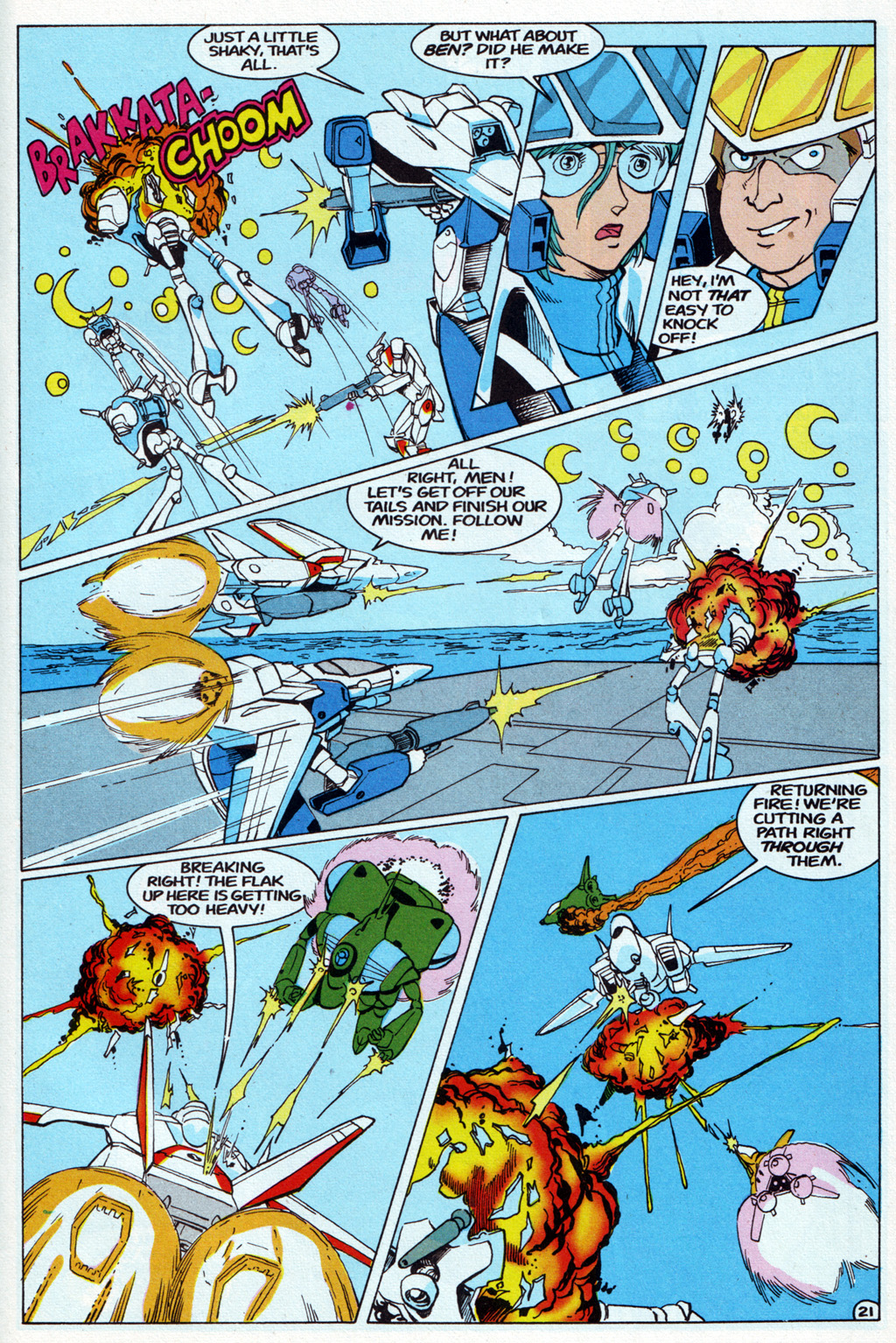 Read online Robotech The Macross Saga comic -  Issue #16 - 22