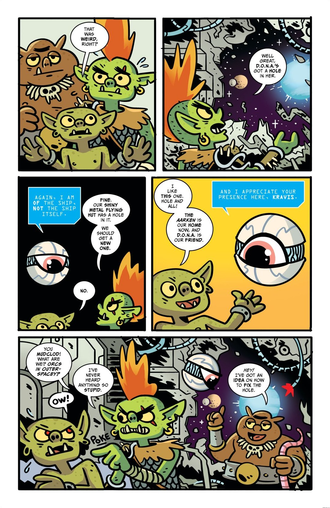Read online Orcs in Space comic -  Issue # TPB - 93