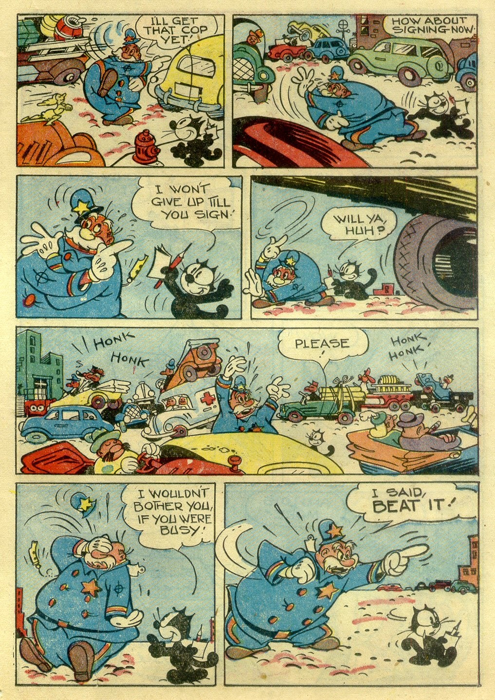 Read online Felix the Cat (1948) comic -  Issue #1 - 37