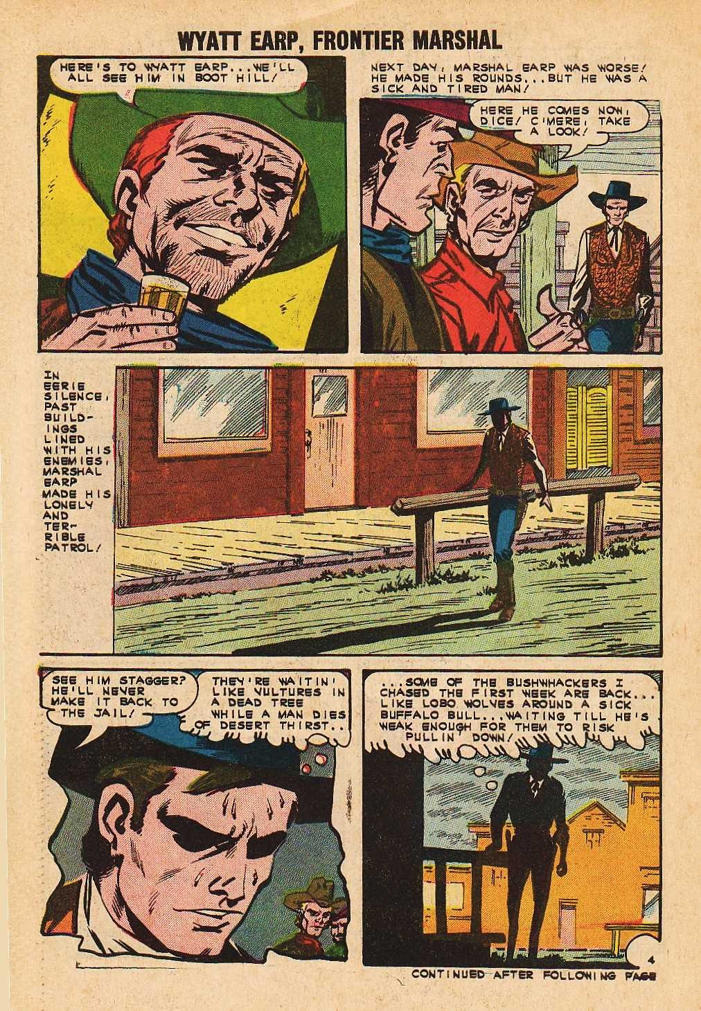 Read online Wyatt Earp Frontier Marshal comic -  Issue #49 - 30