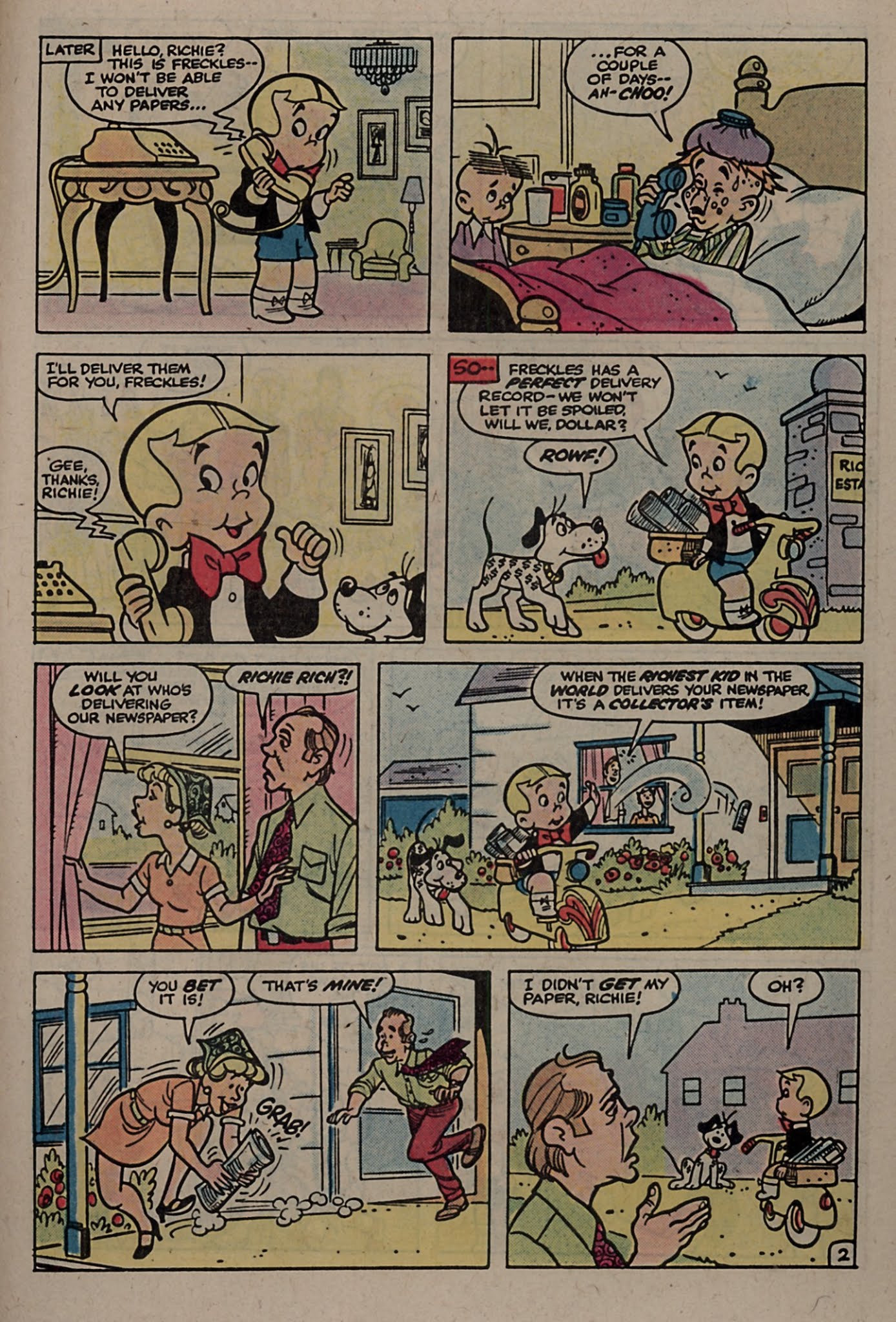 Read online Richie Rich & Dollar the Dog comic -  Issue #21 - 28