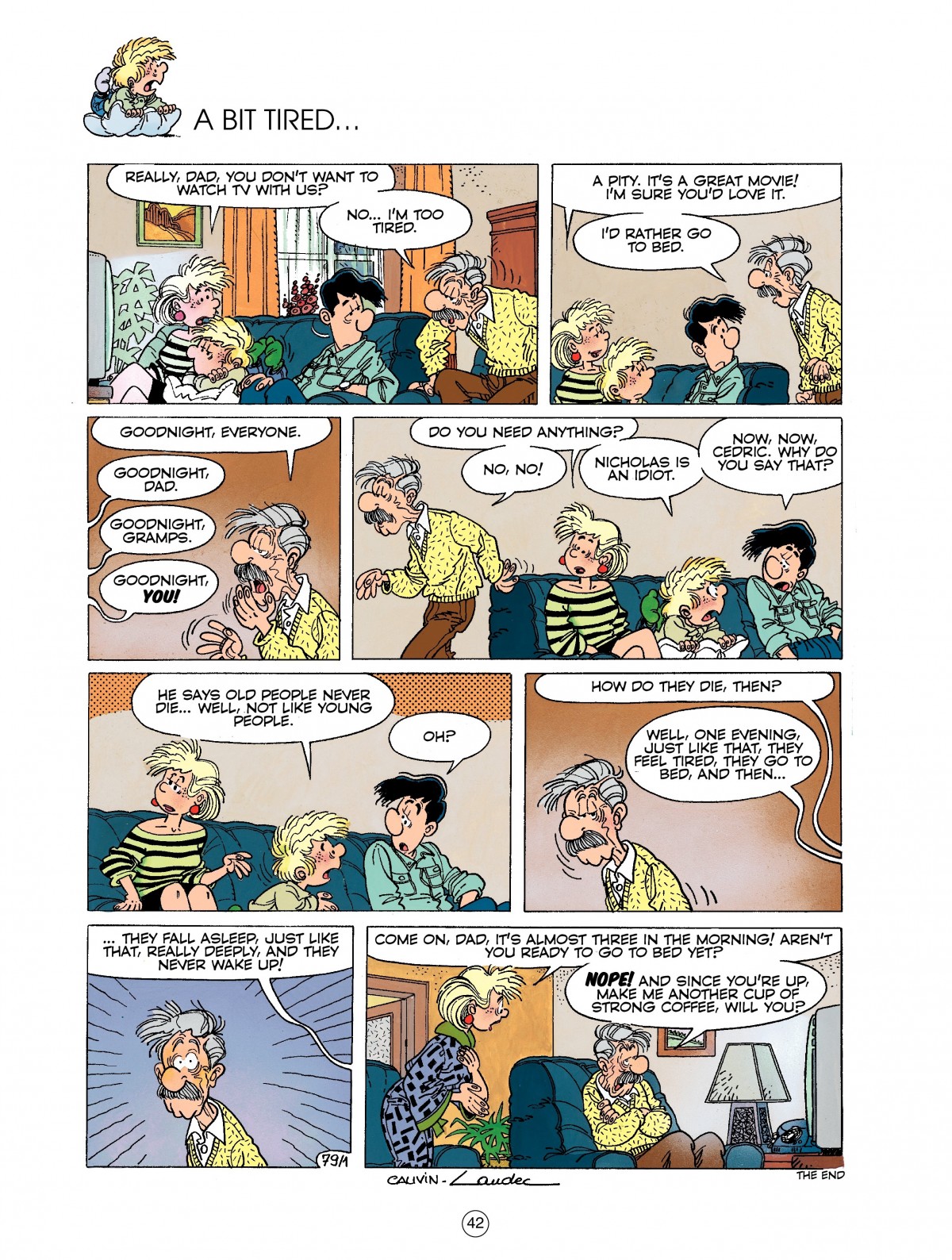Read online Cedric comic -  Issue #4 - 42