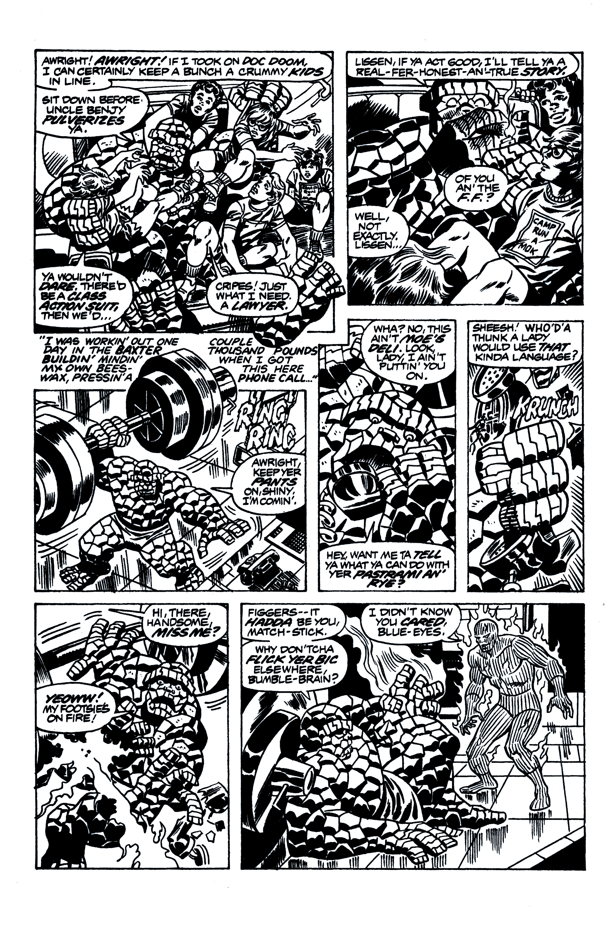 Read online Essential Marvel Two-In-One comic -  Issue # TPB 2 (Part 5) - 6