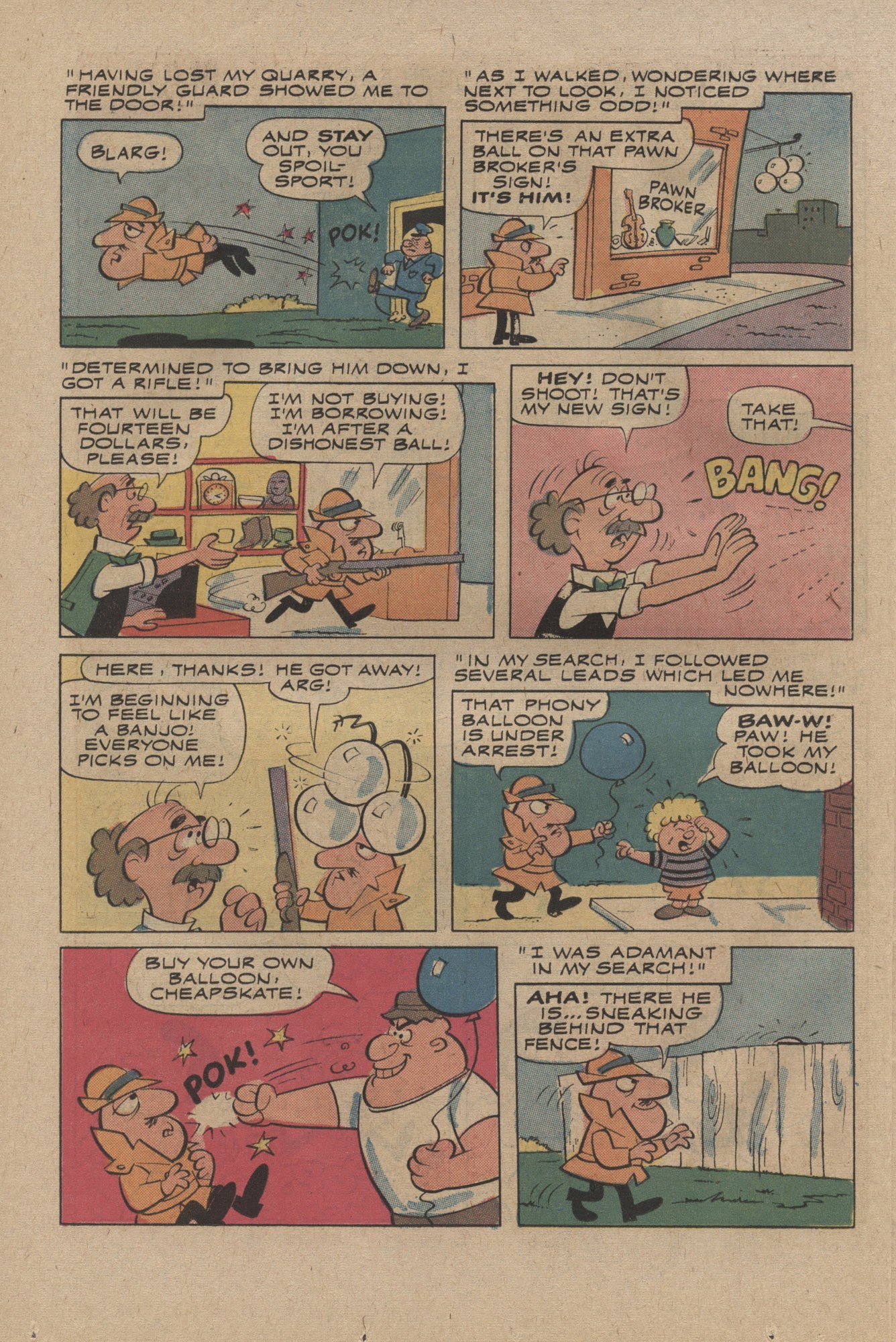 Read online The Pink Panther (1971) comic -  Issue #19 - 22