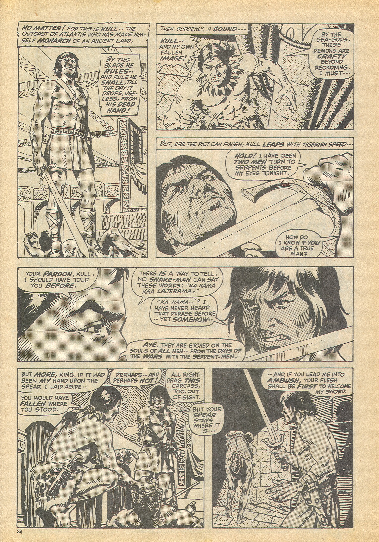 Read online The Savage Sword of Conan (1975) comic -  Issue #3 - 34