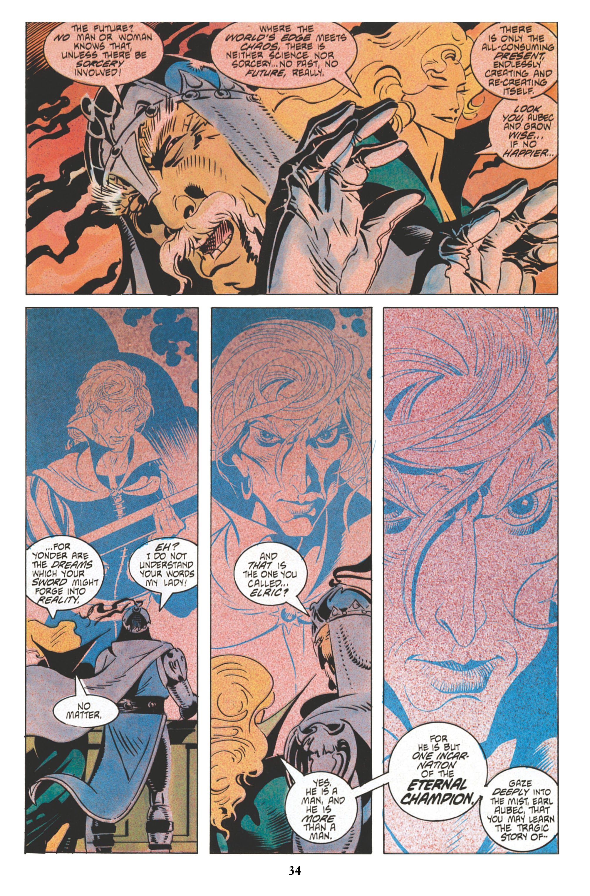 Read online The Michael Moorcock Library comic -  Issue # TPB 4 - 35