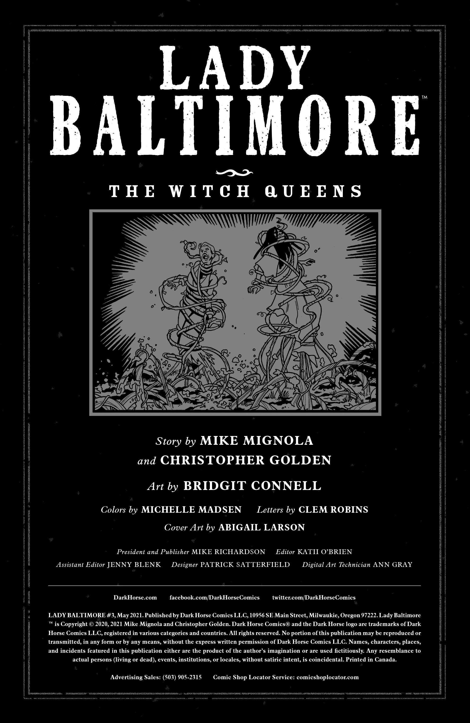 Read online Lady Baltimore: The Witch Queens comic -  Issue #3 - 2
