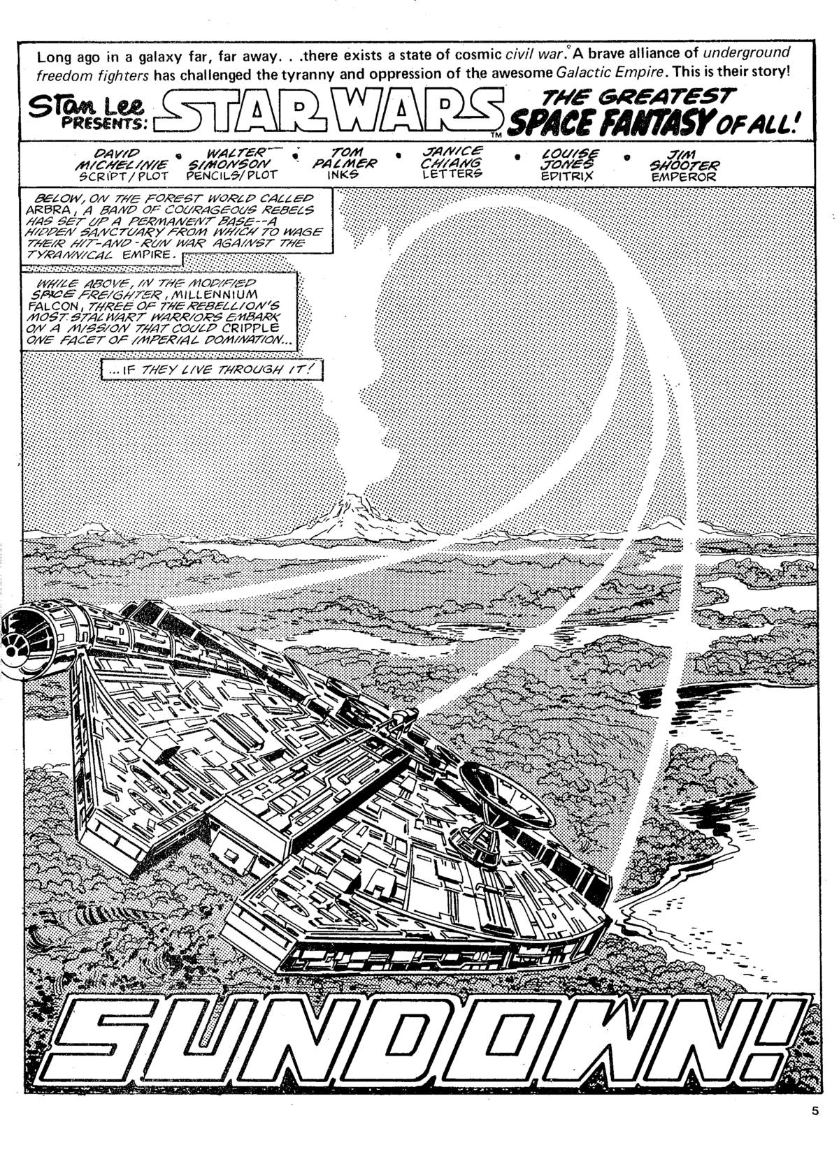 Read online Star Wars Weekly comic -  Issue #158 - 5