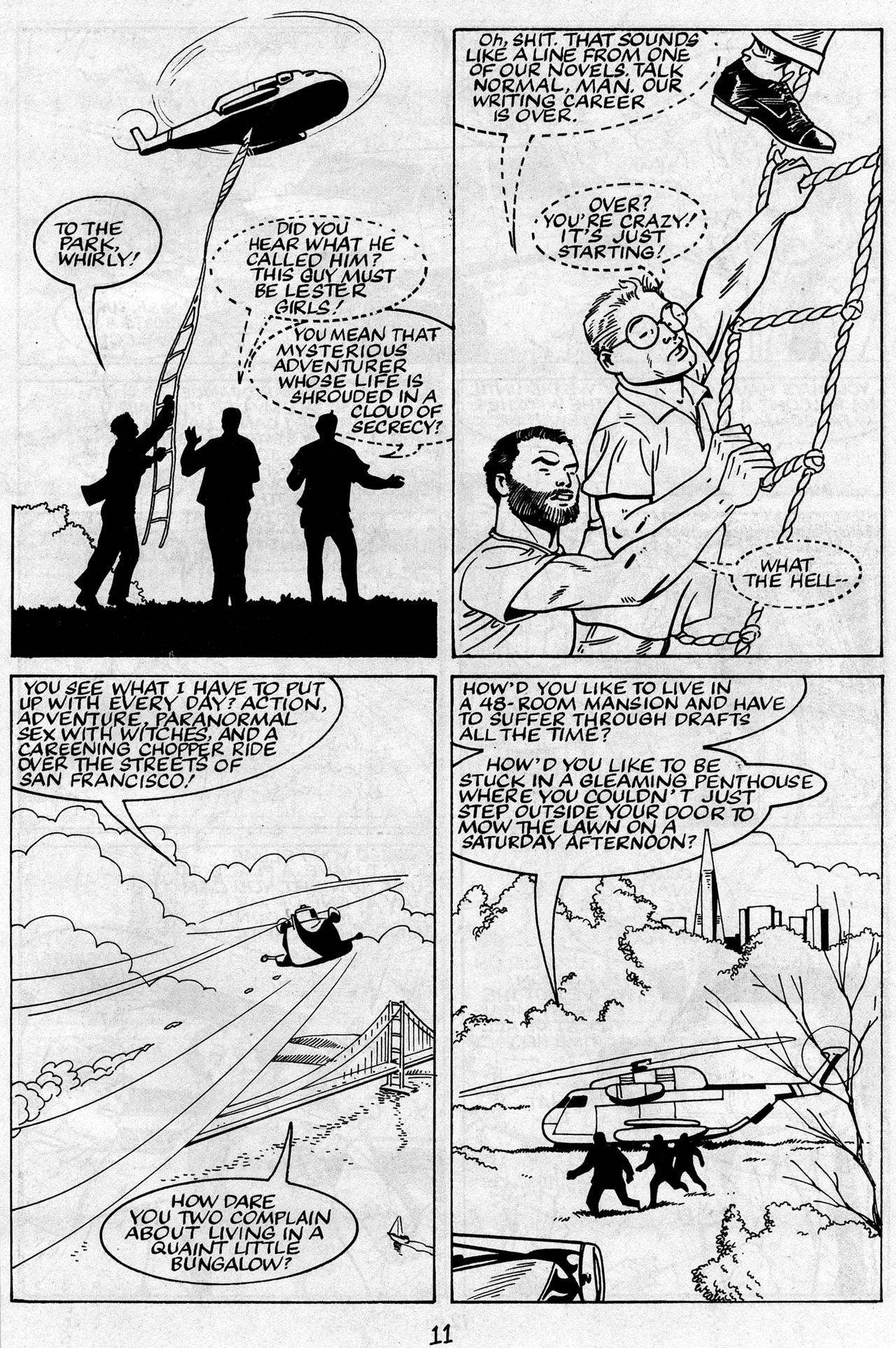 Read online The Trouble With Girls (1989) comic -  Issue #19 - 13