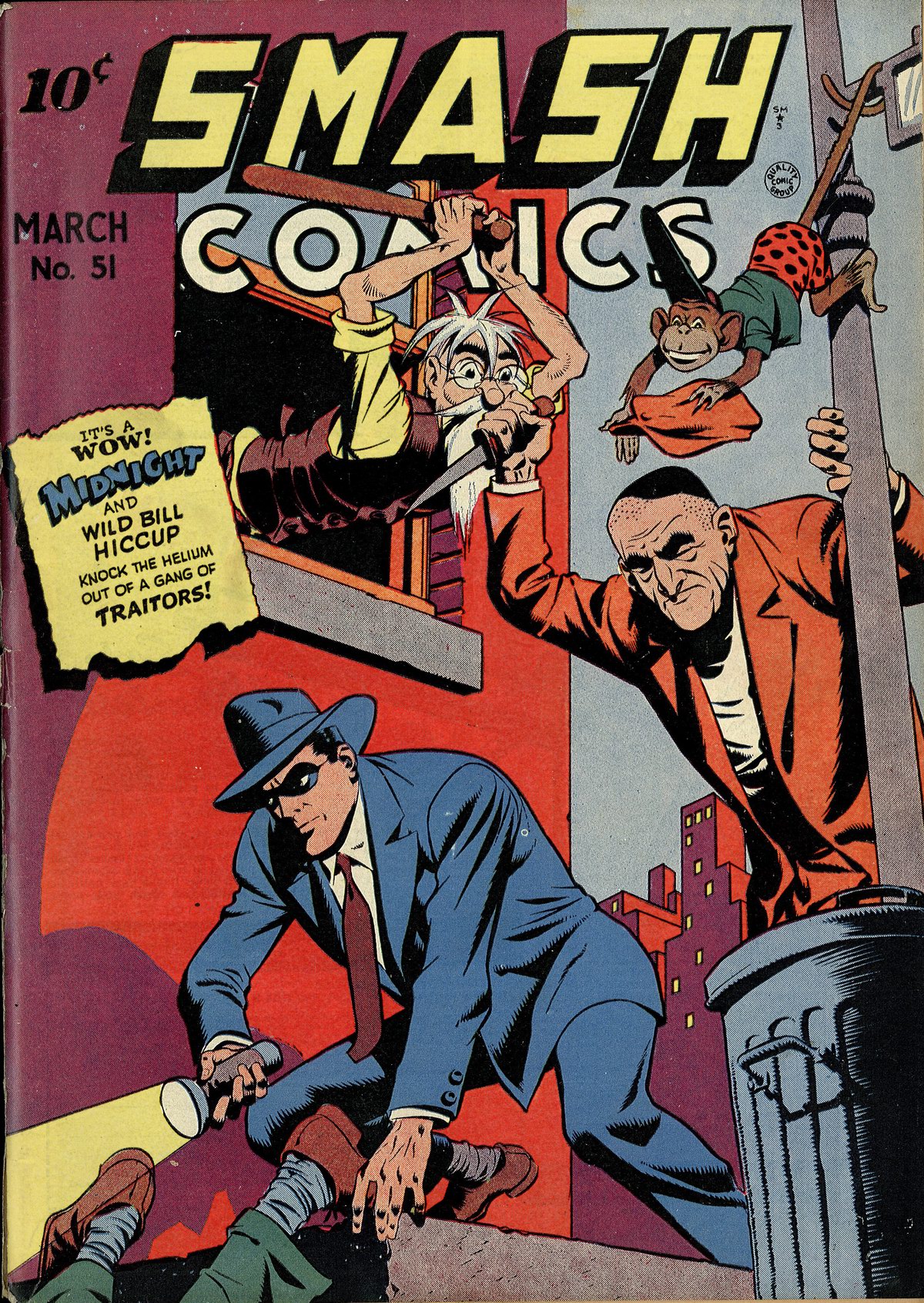 Read online Smash Comics comic -  Issue #51 - 1