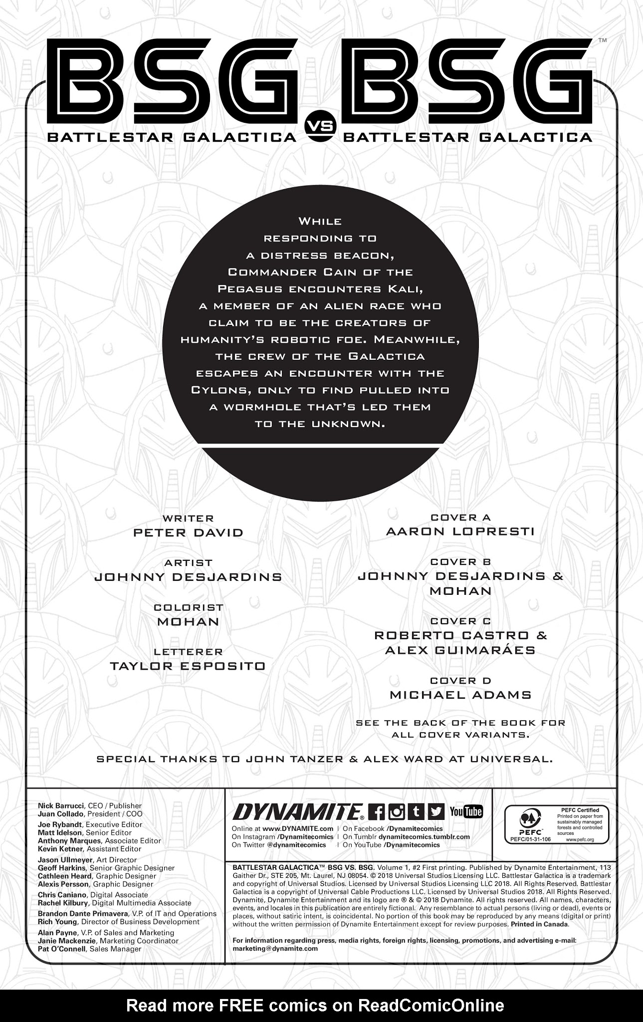 Read online Battlestar Galactica BSG vs. BSG comic -  Issue #2 - 5