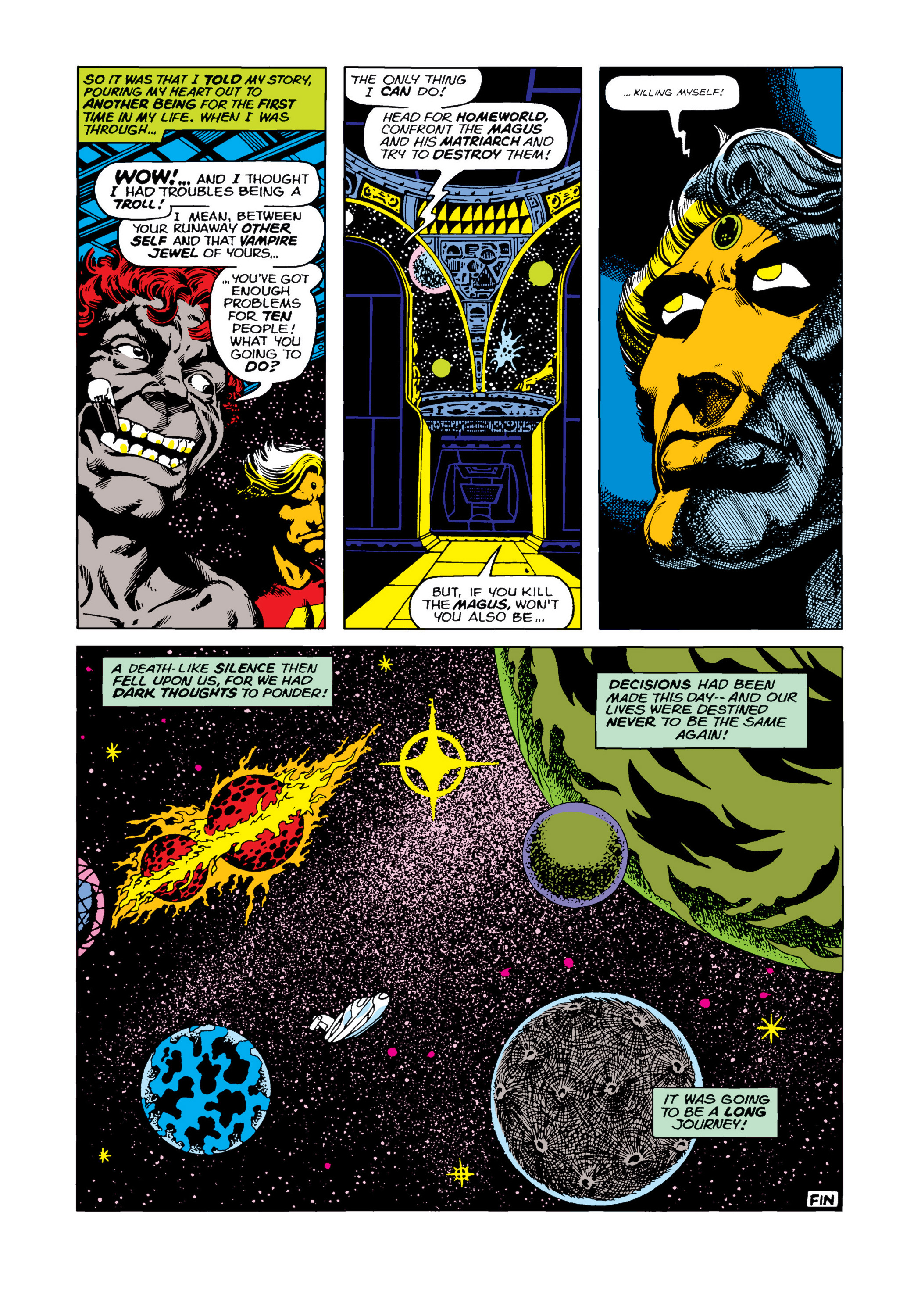 Read online Marvel Masterworks: Warlock comic -  Issue # TPB 2 (Part 1) - 46