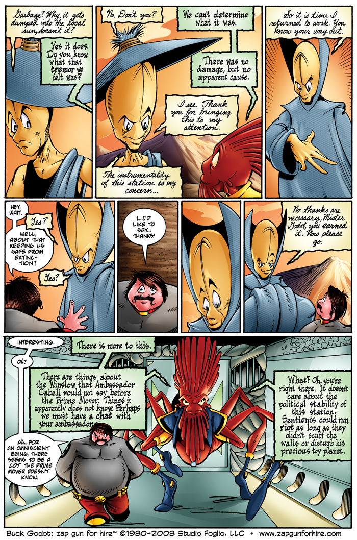 Read online Buck Godot - Zap Gun For Hire comic -  Issue #5 - 24