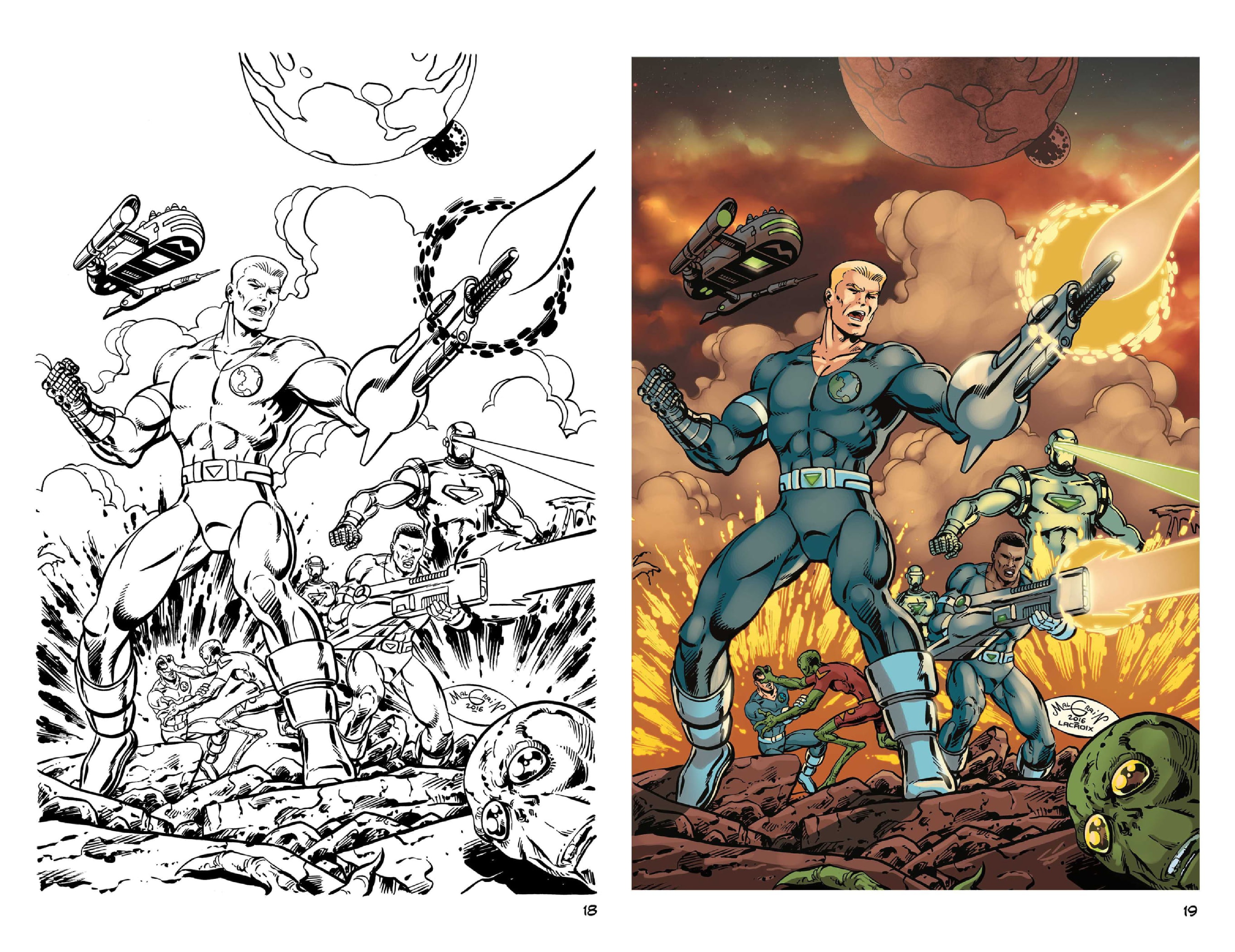 Read online The Art of Chris Malgrain comic -  Issue #7 - 18