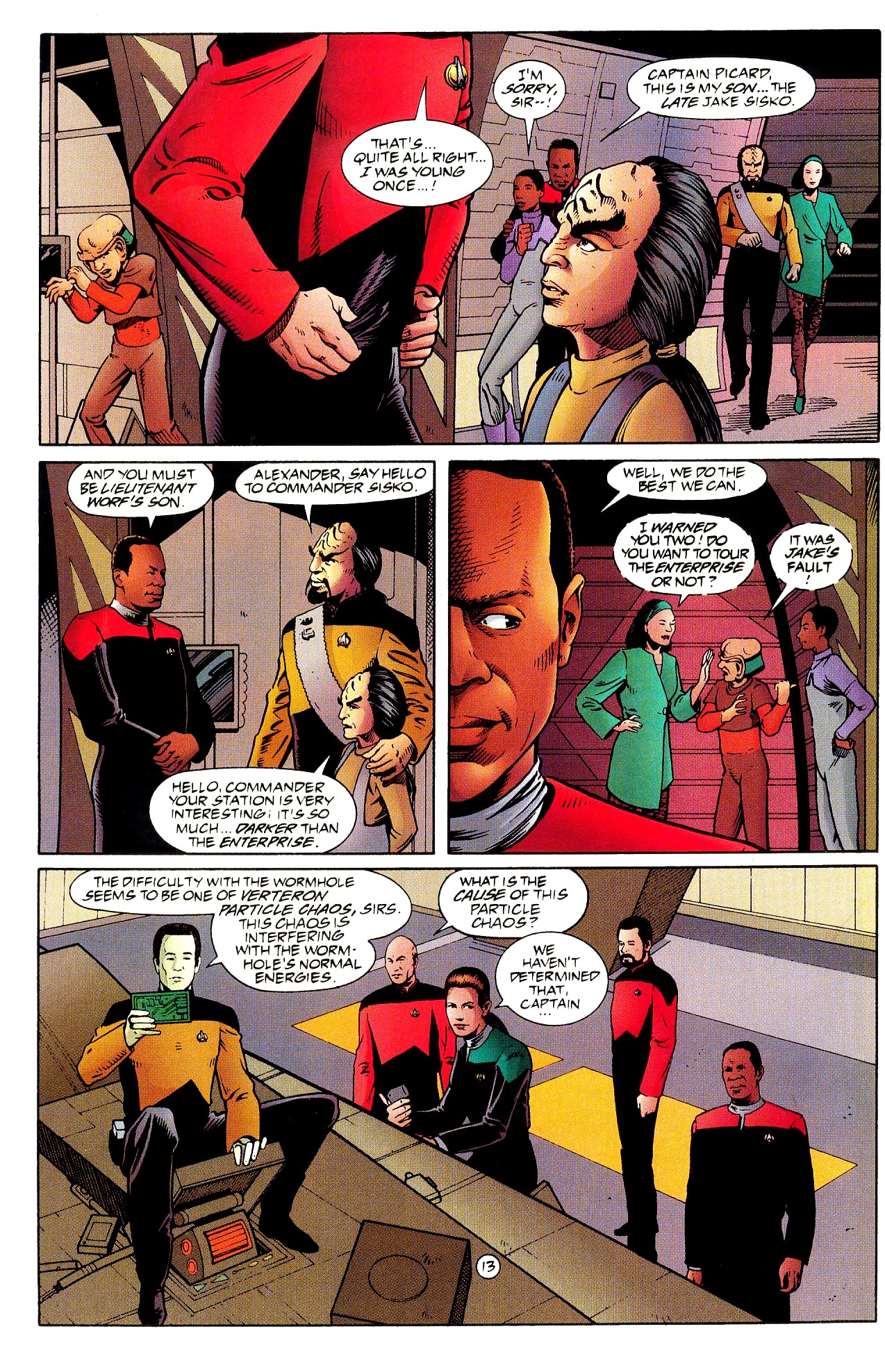 Read online Star Trek: Deep Space Nine/The Next Generation comic -  Issue #1 - 15
