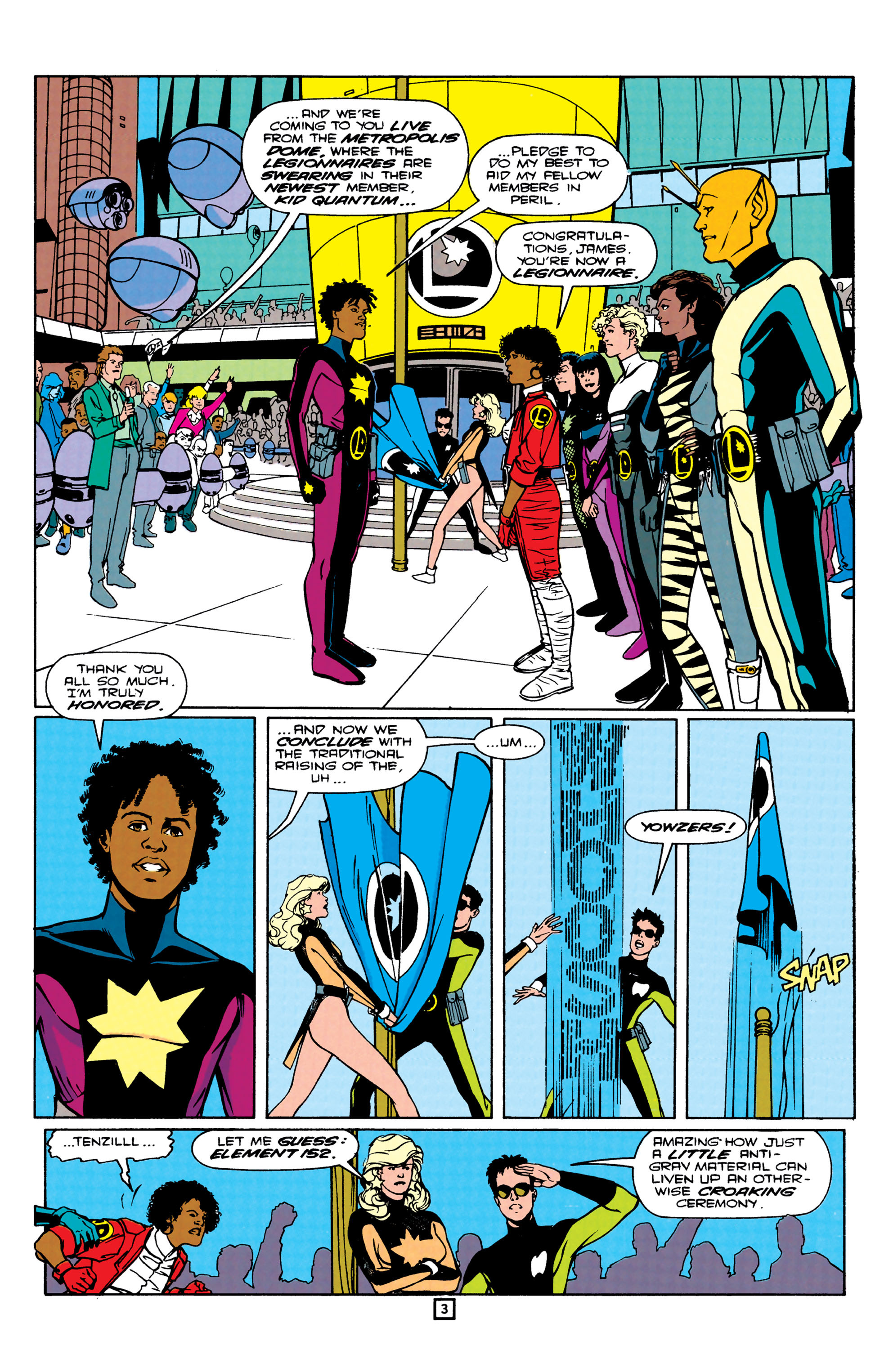 Read online Legionnaires comic -  Issue #12 - 4