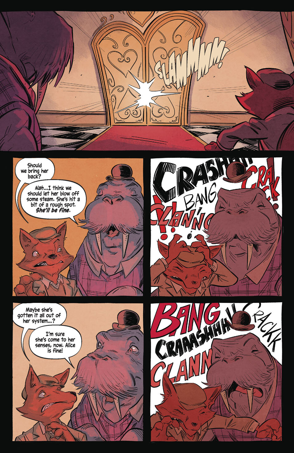 Read online Alice Never After comic -  Issue #3 - 19