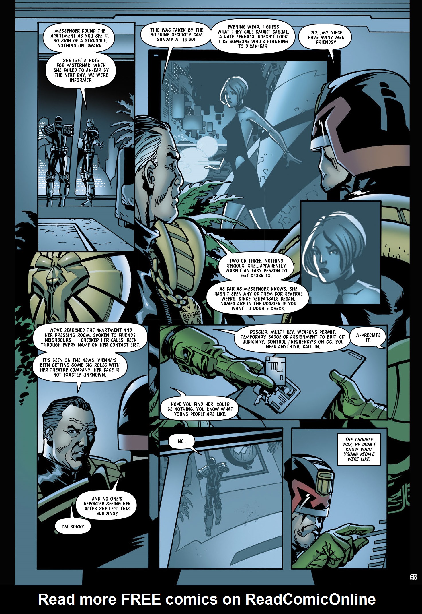 Read online Judge Dredd: The Complete Case Files comic -  Issue # TPB 37 (Part 1) - 97