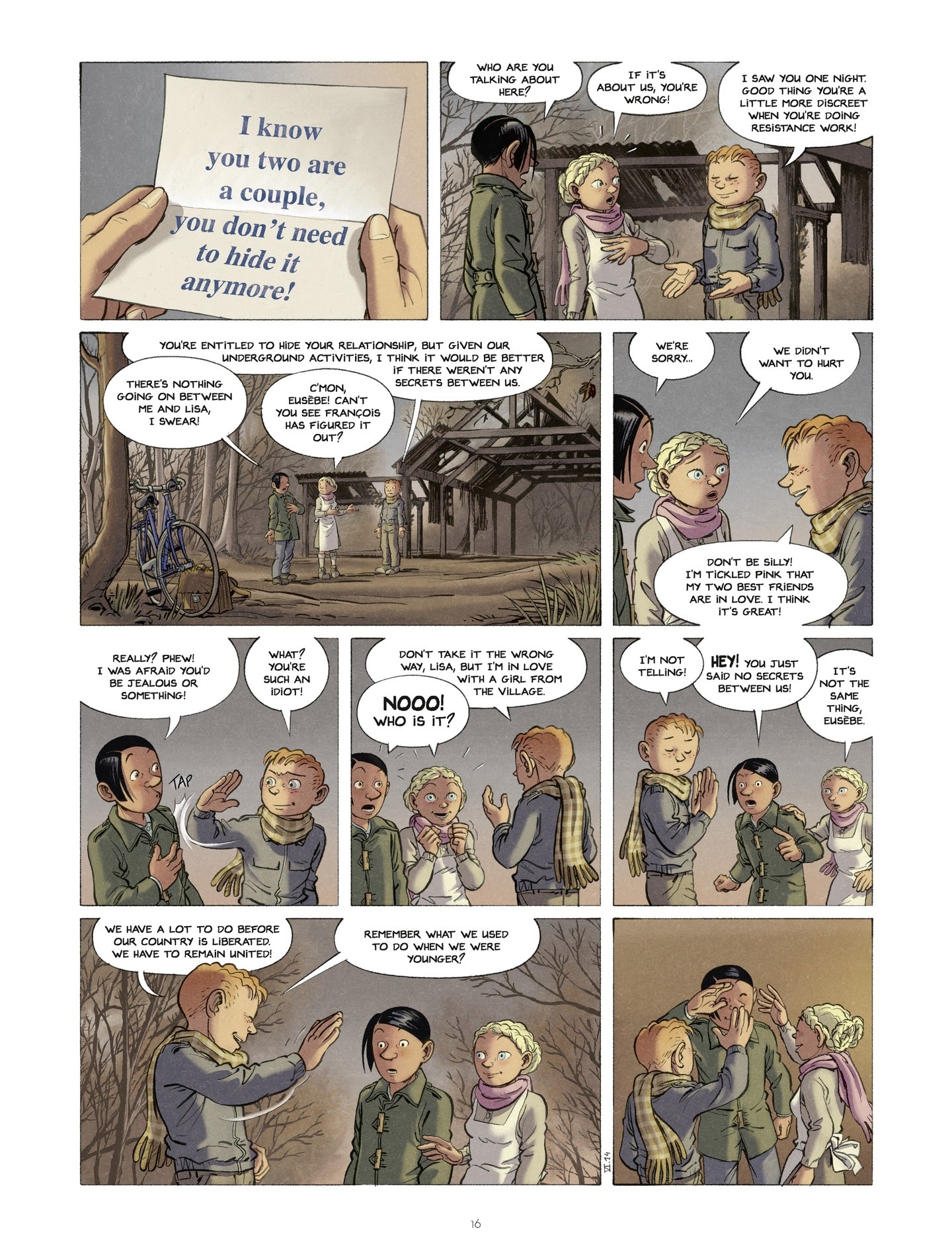 Read online Children of the Resistance comic -  Issue #6 - 16