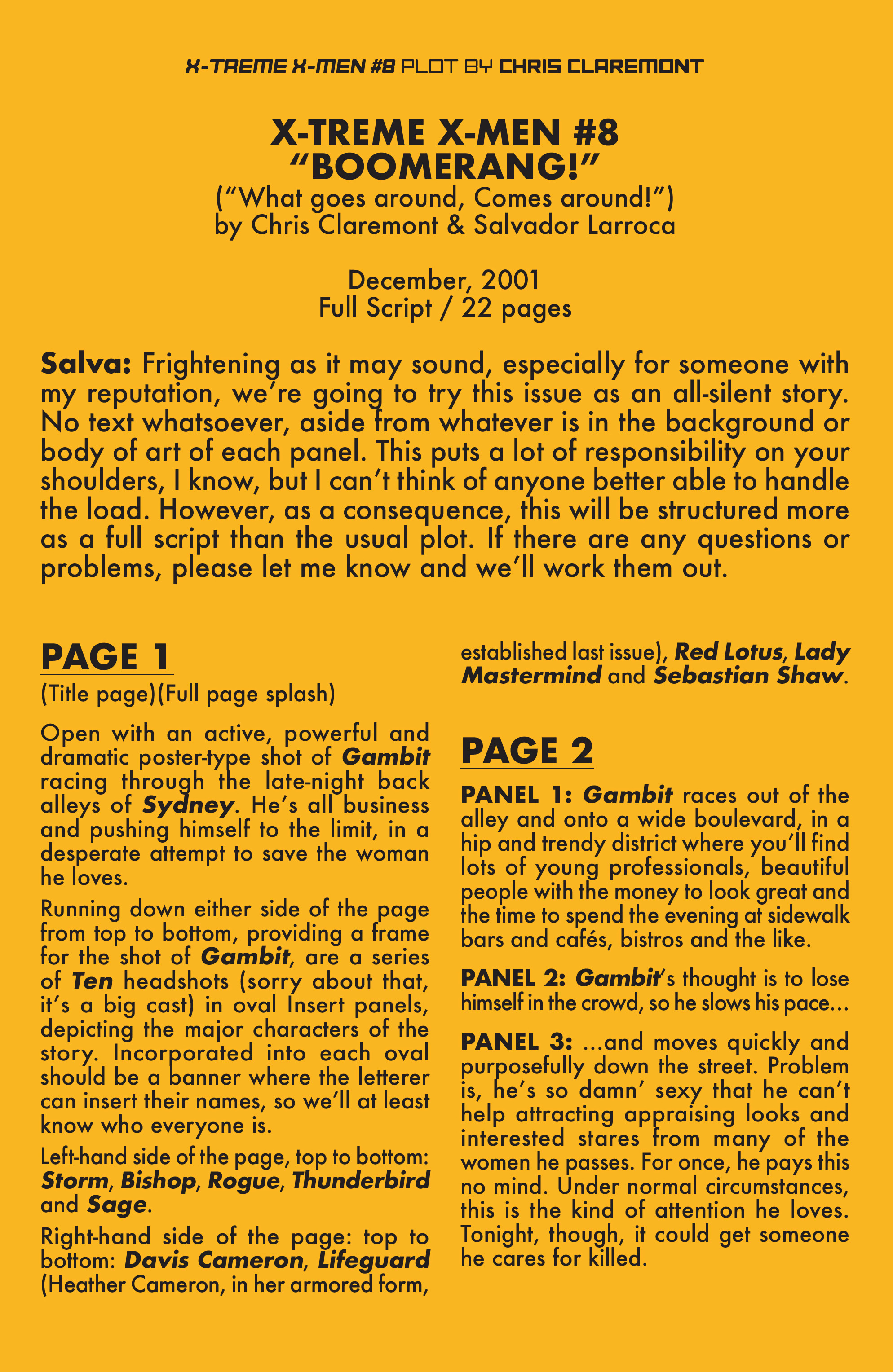 Read online X-Treme X-Men by Chris Claremont Omnibus comic -  Issue # TPB (Part 9) - 43