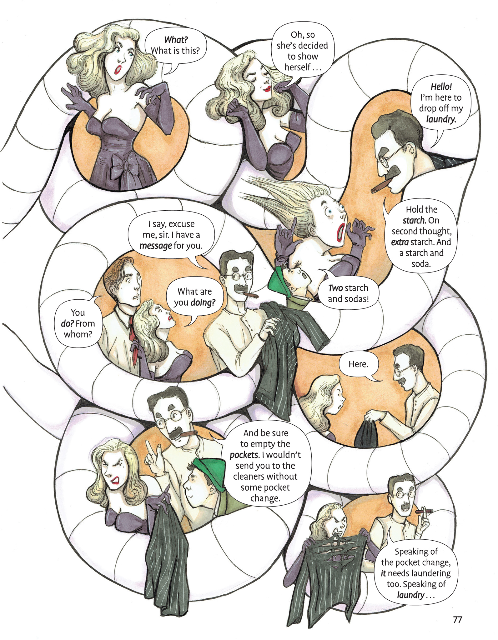 Read online Giraffes on Horseback Salad: Salvador Dali, the Marx Brothers, and the Strangest Movie Never Made comic -  Issue # TPB (Part 1) - 66