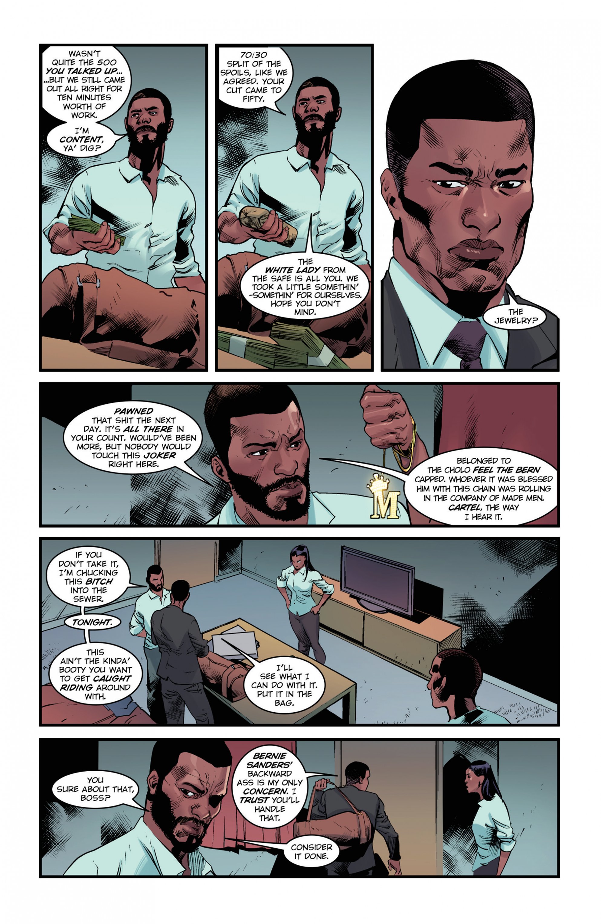 Read online Snatched comic -  Issue #4 - 11