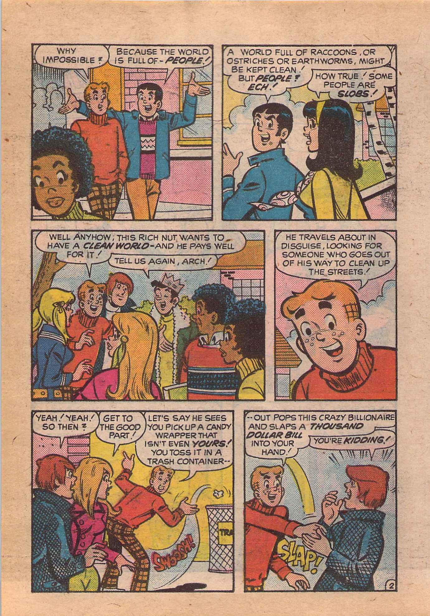 Read online Archie's Double Digest Magazine comic -  Issue #34 - 146
