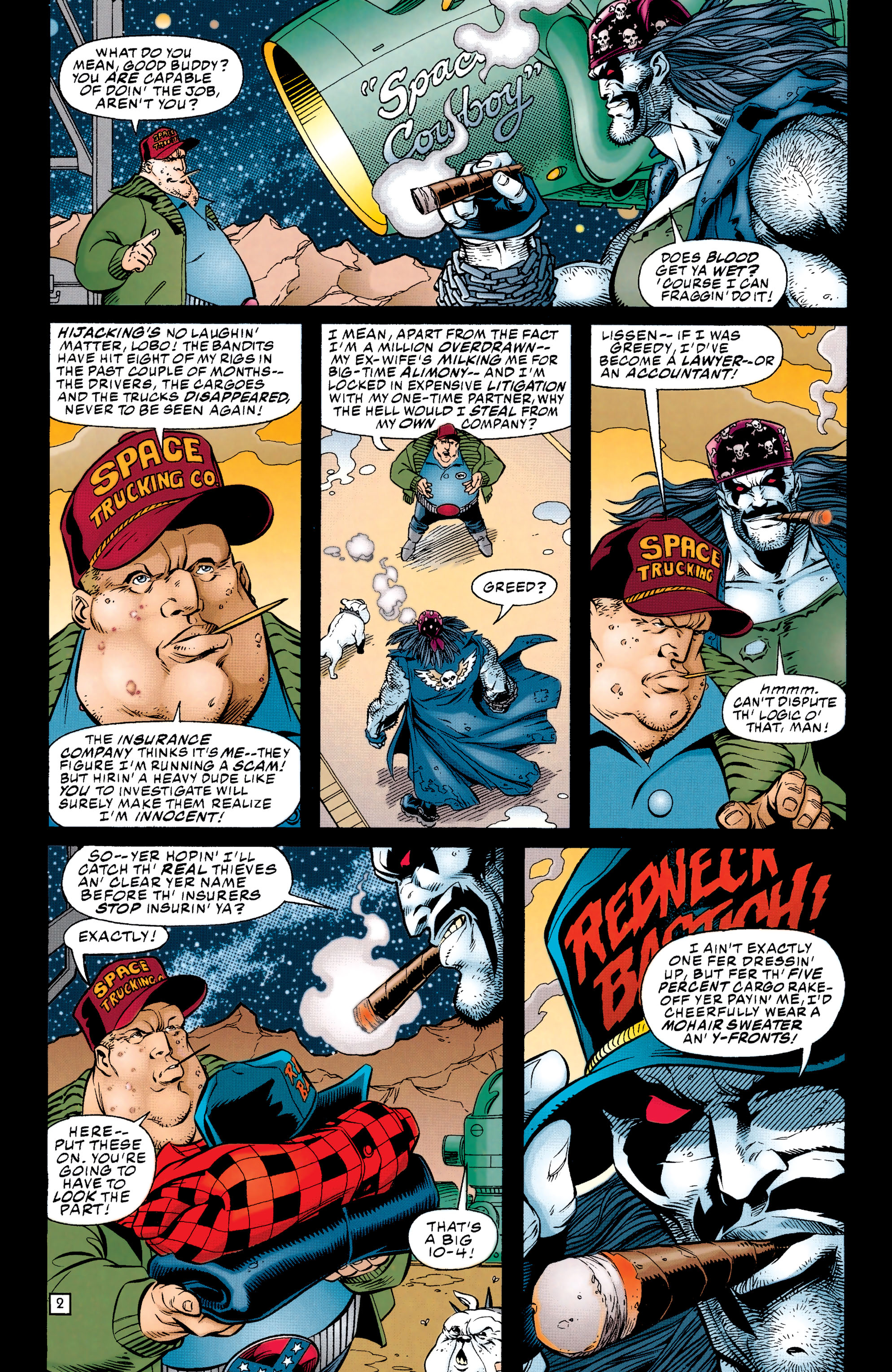 Read online Lobo (1993) comic -  Issue #6 - 3