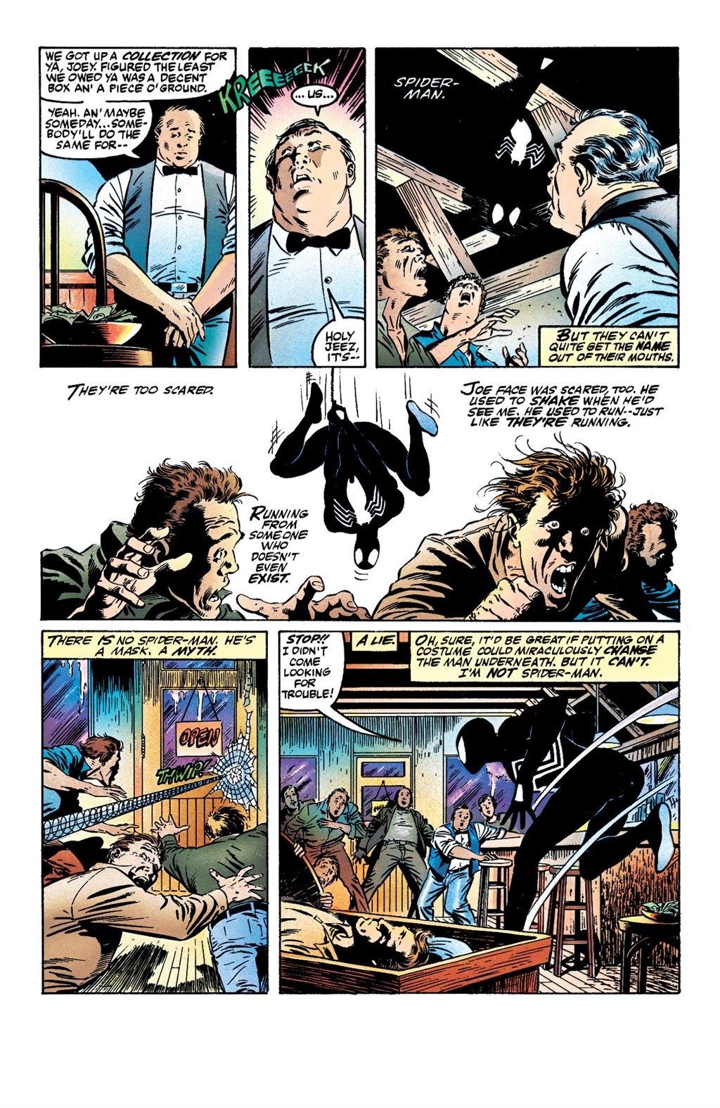 Read online Spider-Man: Kraven's Last Hunt Marvel Select comic -  Issue # TPB (Part 1) - 12