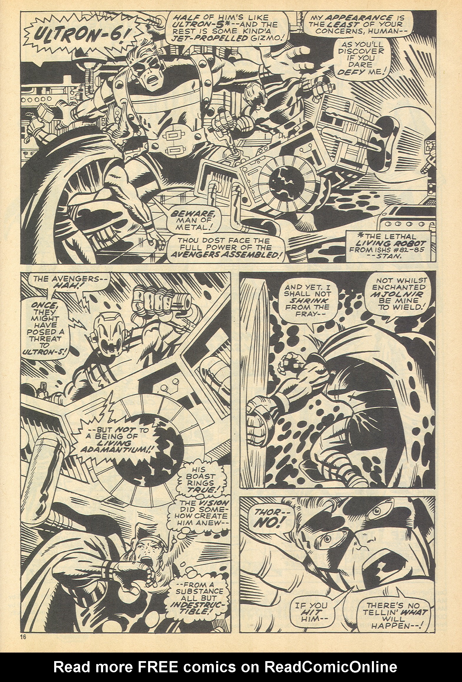 Read online The Avengers (1973) comic -  Issue #100 - 16