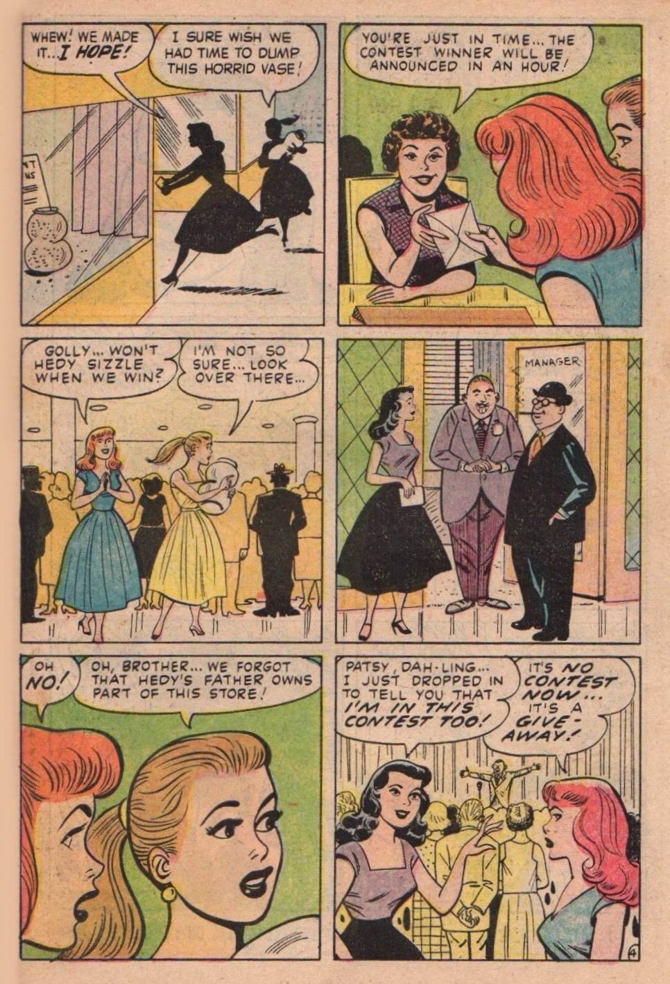 Read online Patsy Walker comic -  Issue #61 - 31