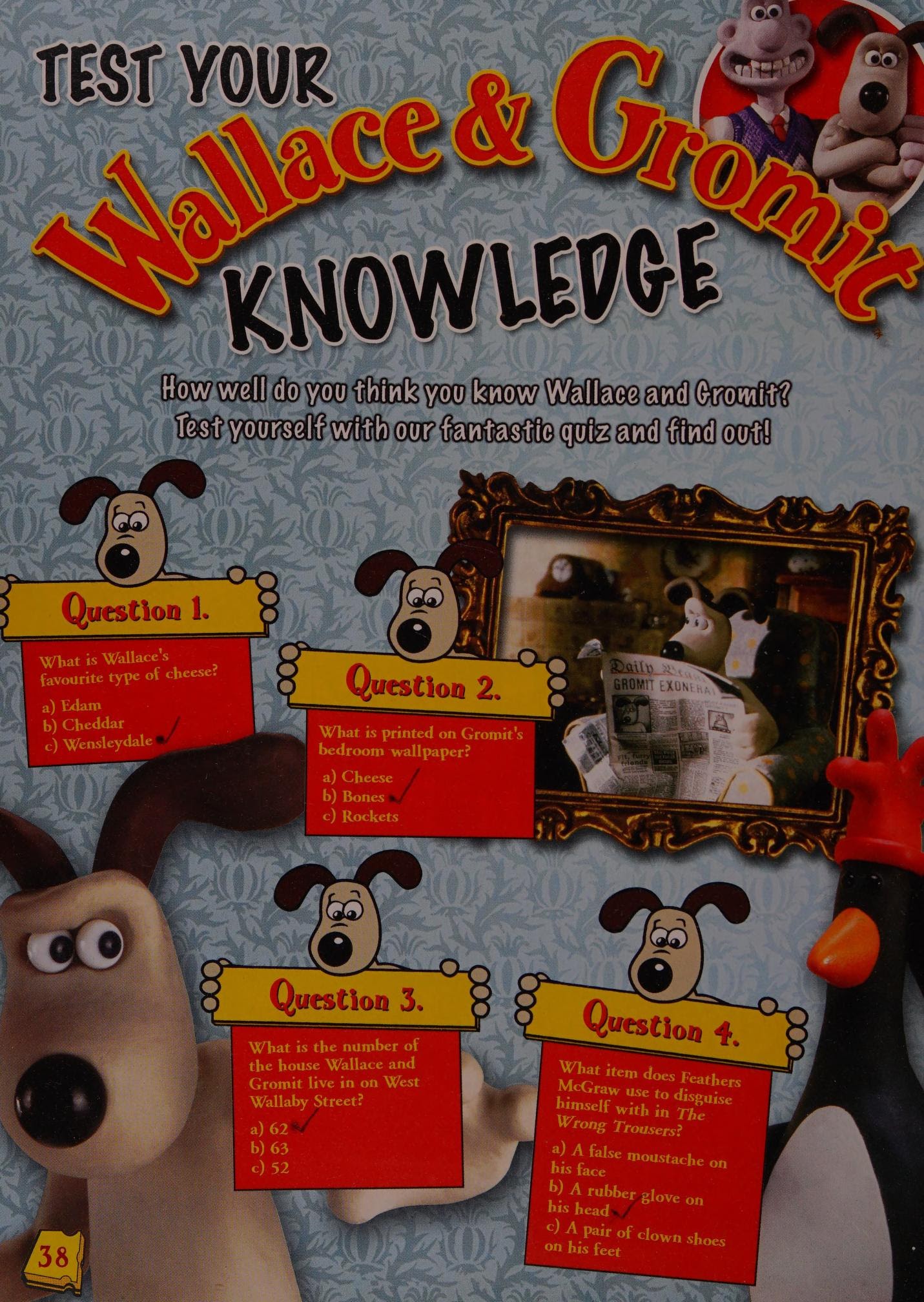 Read online Wallace and Gromit Annual comic -  Issue #2007 - 40