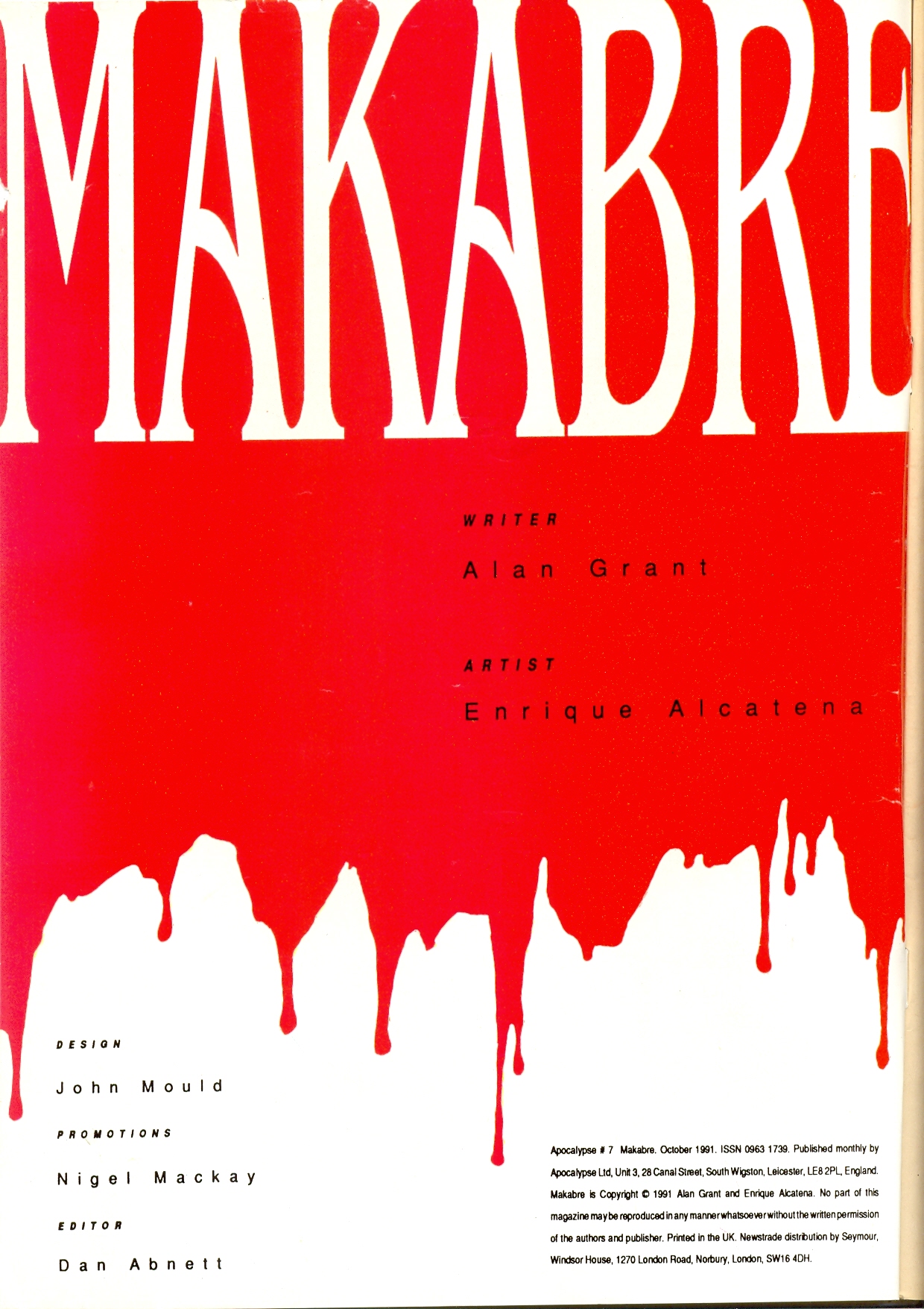 Read online Apocalypse comic -  Issue #7 - 2