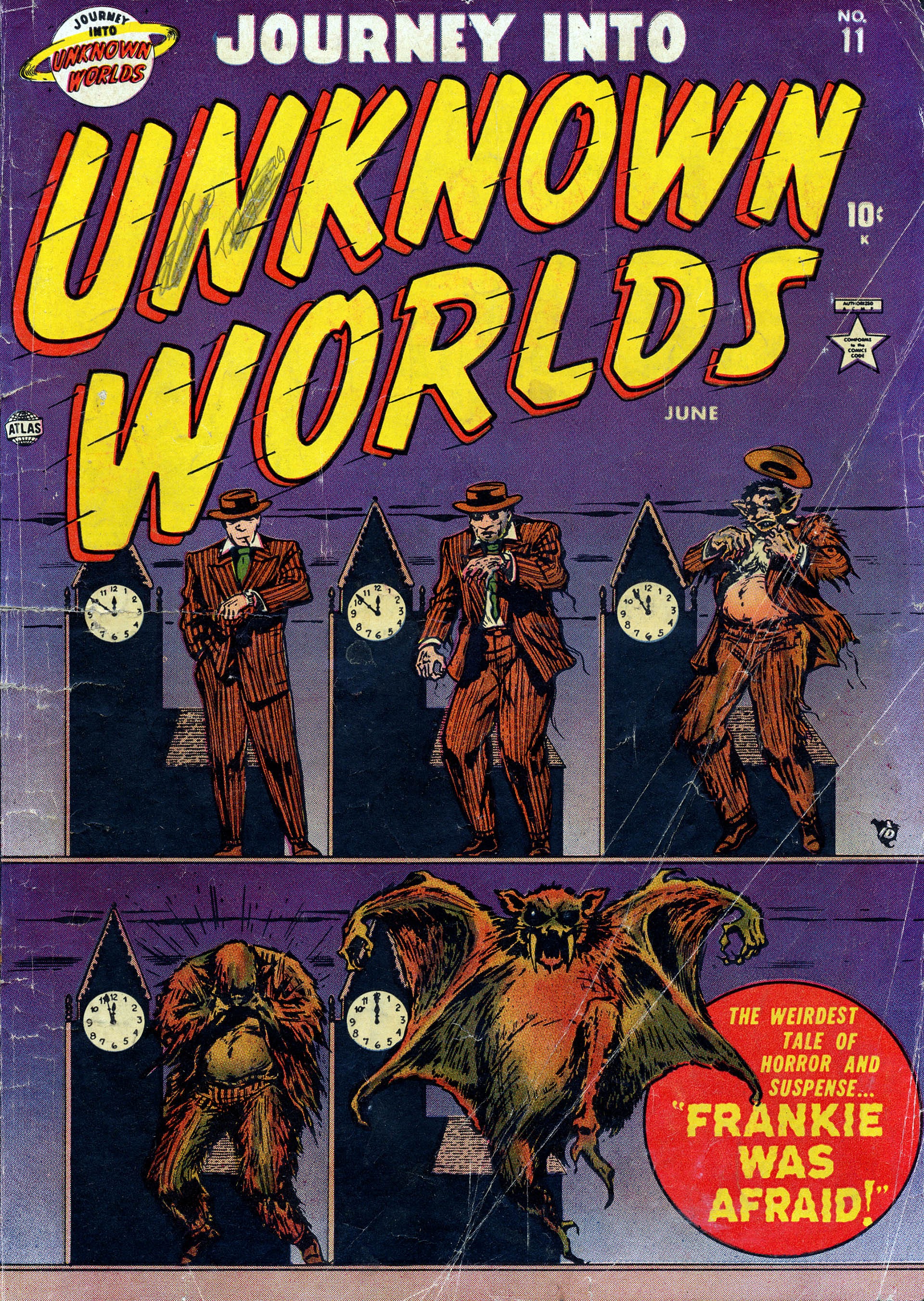 Read online Journey Into Unknown Worlds comic -  Issue #11 - 1