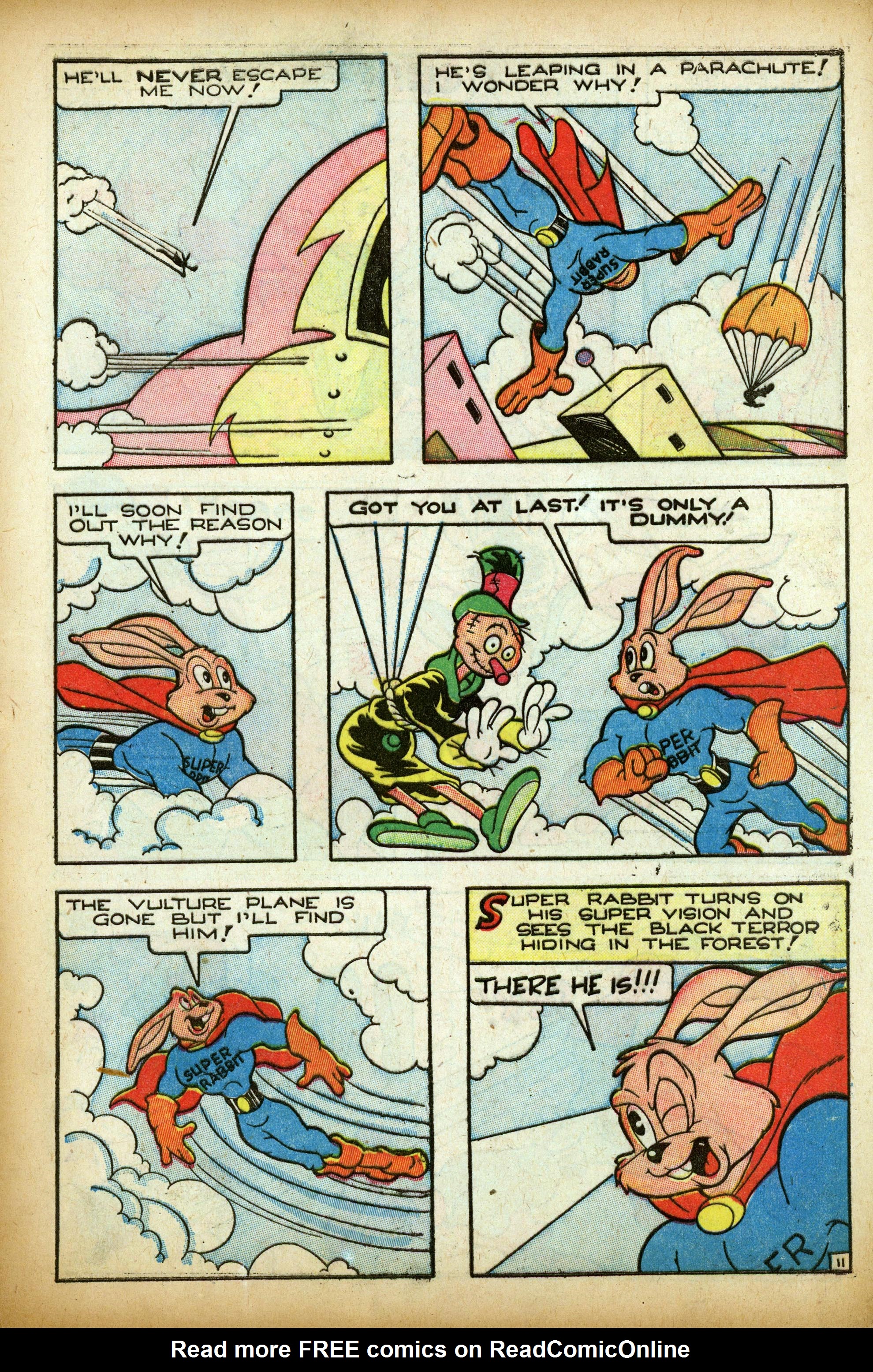 Read online Super Rabbit comic -  Issue #6 - 13