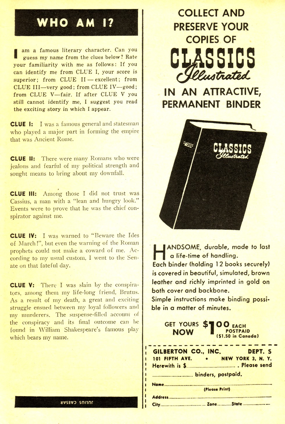 Read online Classics Illustrated comic -  Issue #113 - 51