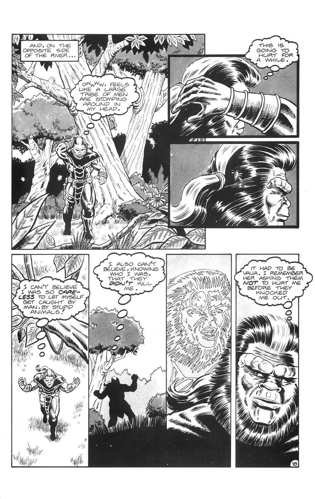 Read online Planet of the Apes: Blood of the Apes comic -  Issue #3 - 23